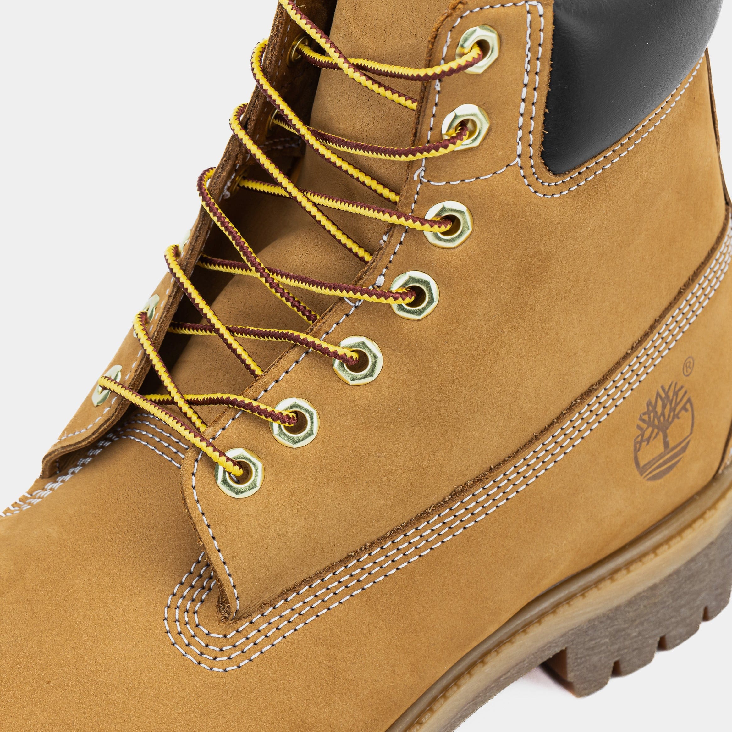 Timberland 6 Inch Wide Premium Mens Boot (Wheat)