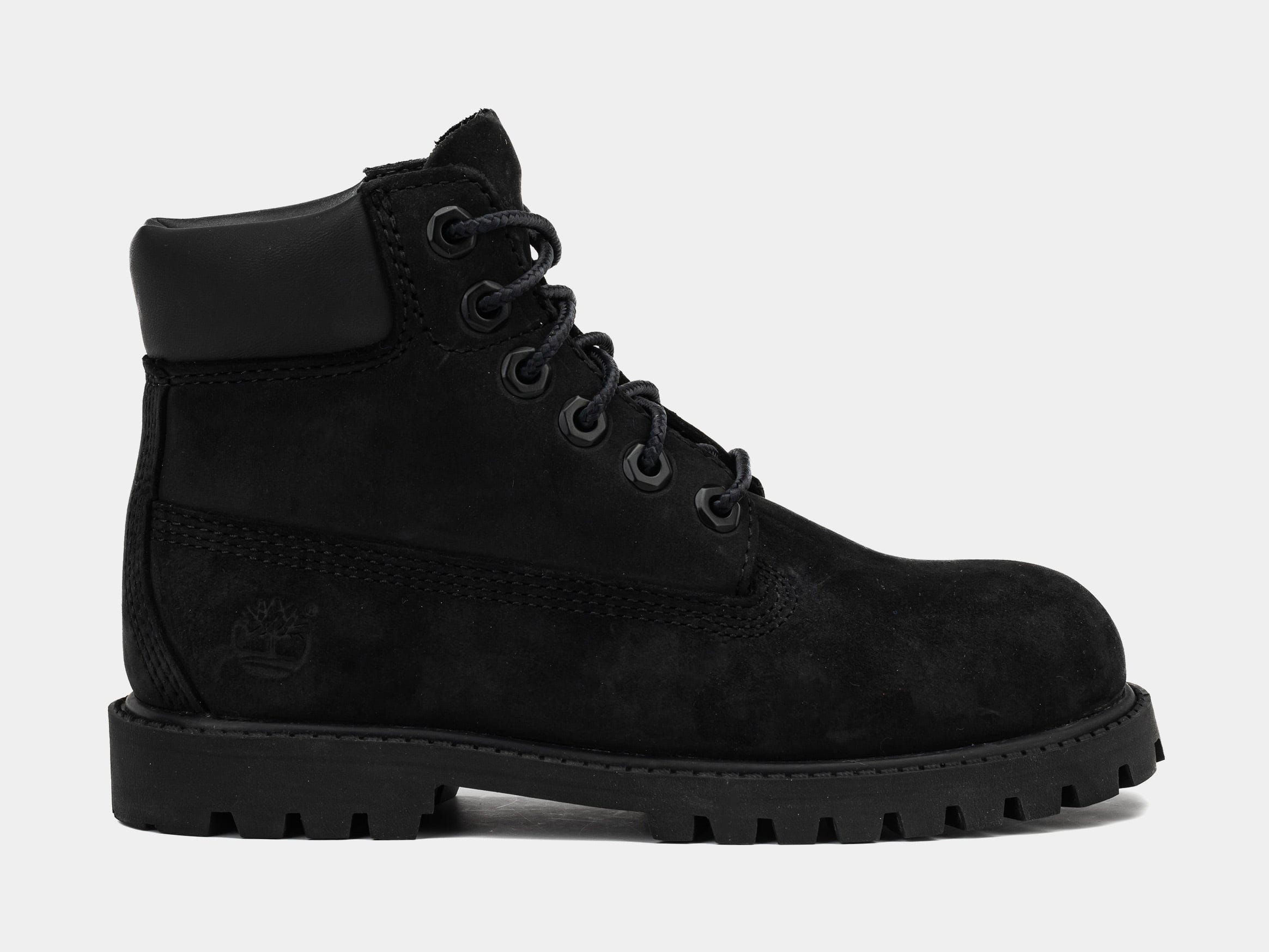 Timberland 6 Inch Premium Infant Toddler Boot (Black)