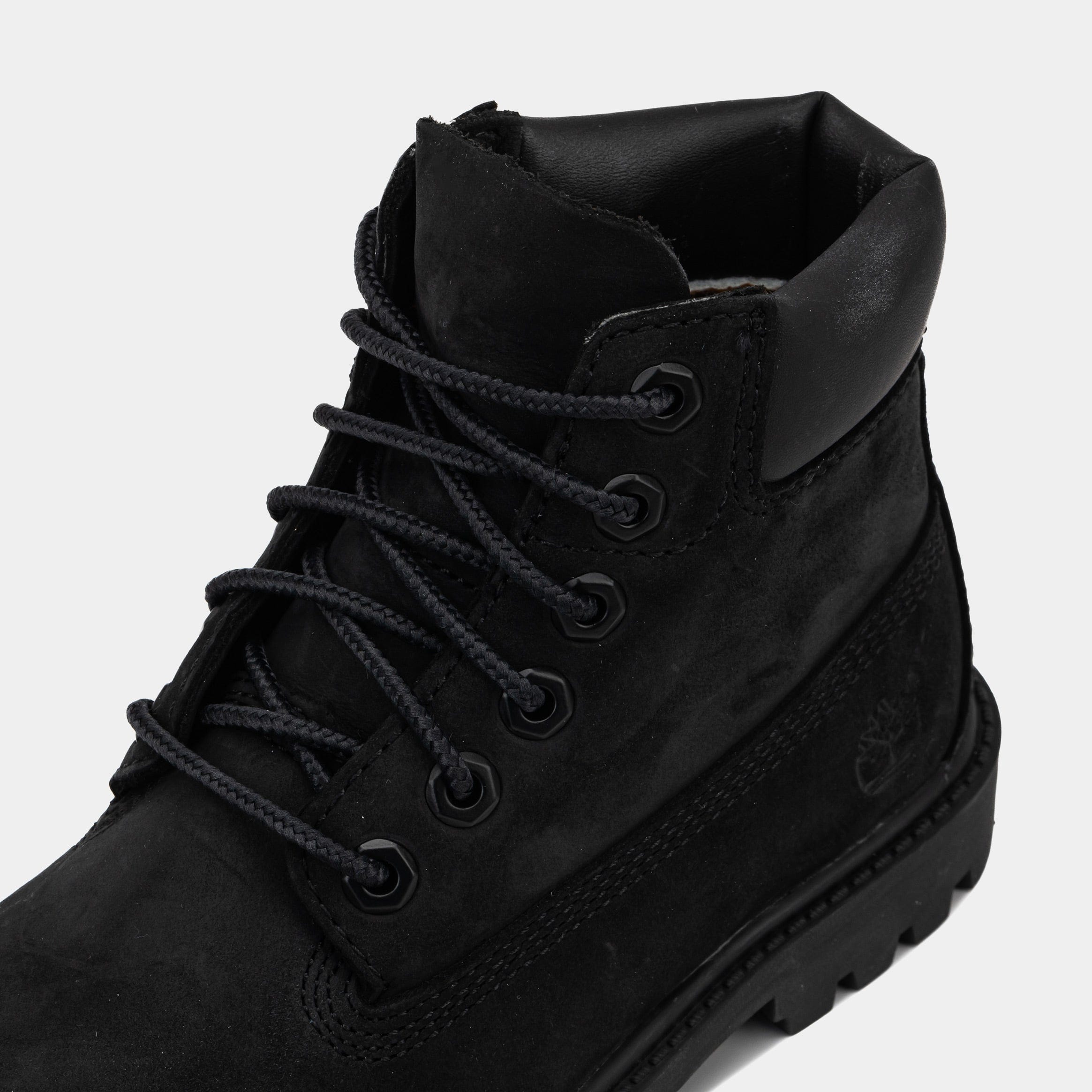 Timberland 6 Inch Premium Infant Toddler Boot (Black)