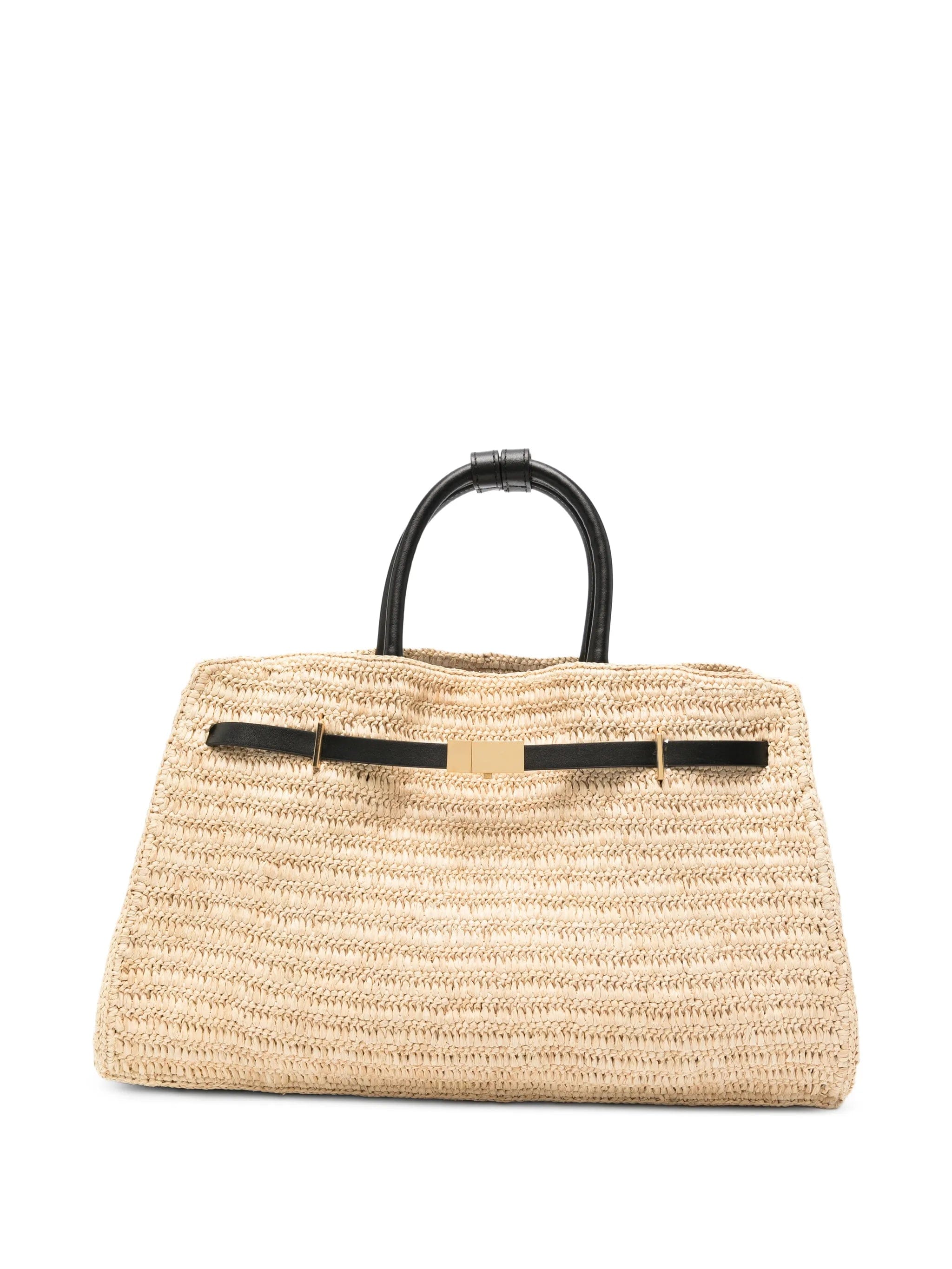 Demellier Hudson woven tote bag