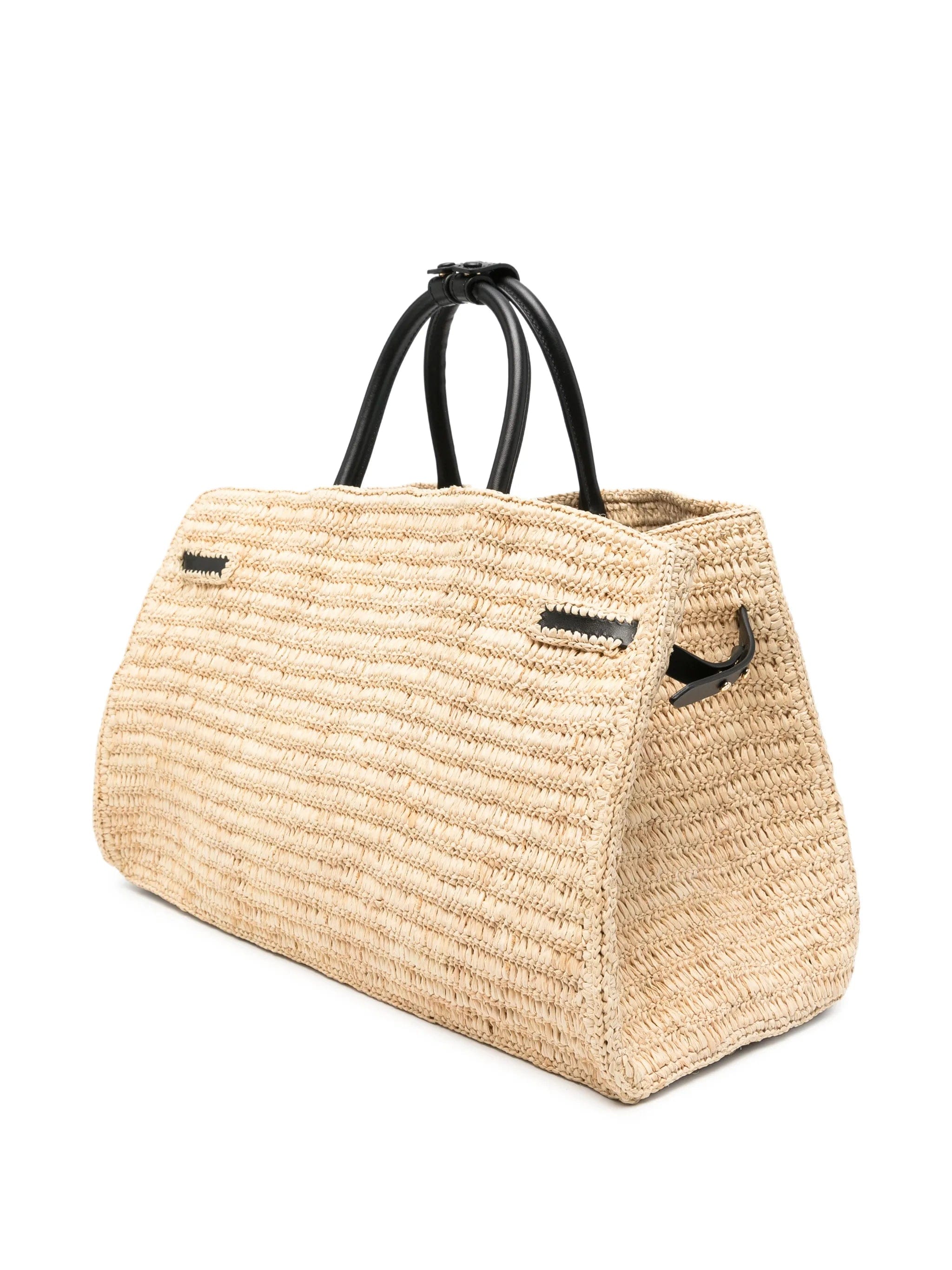 Demellier Hudson woven tote bag