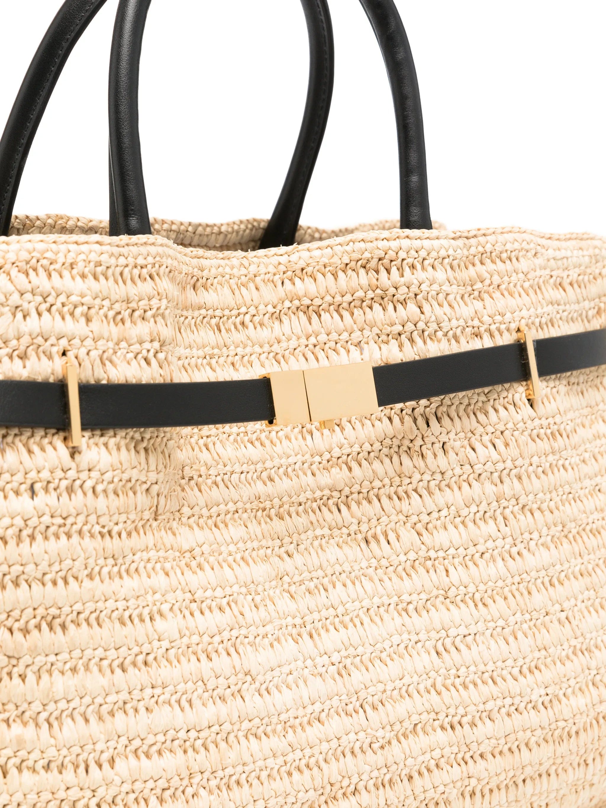 Demellier Hudson woven tote bag