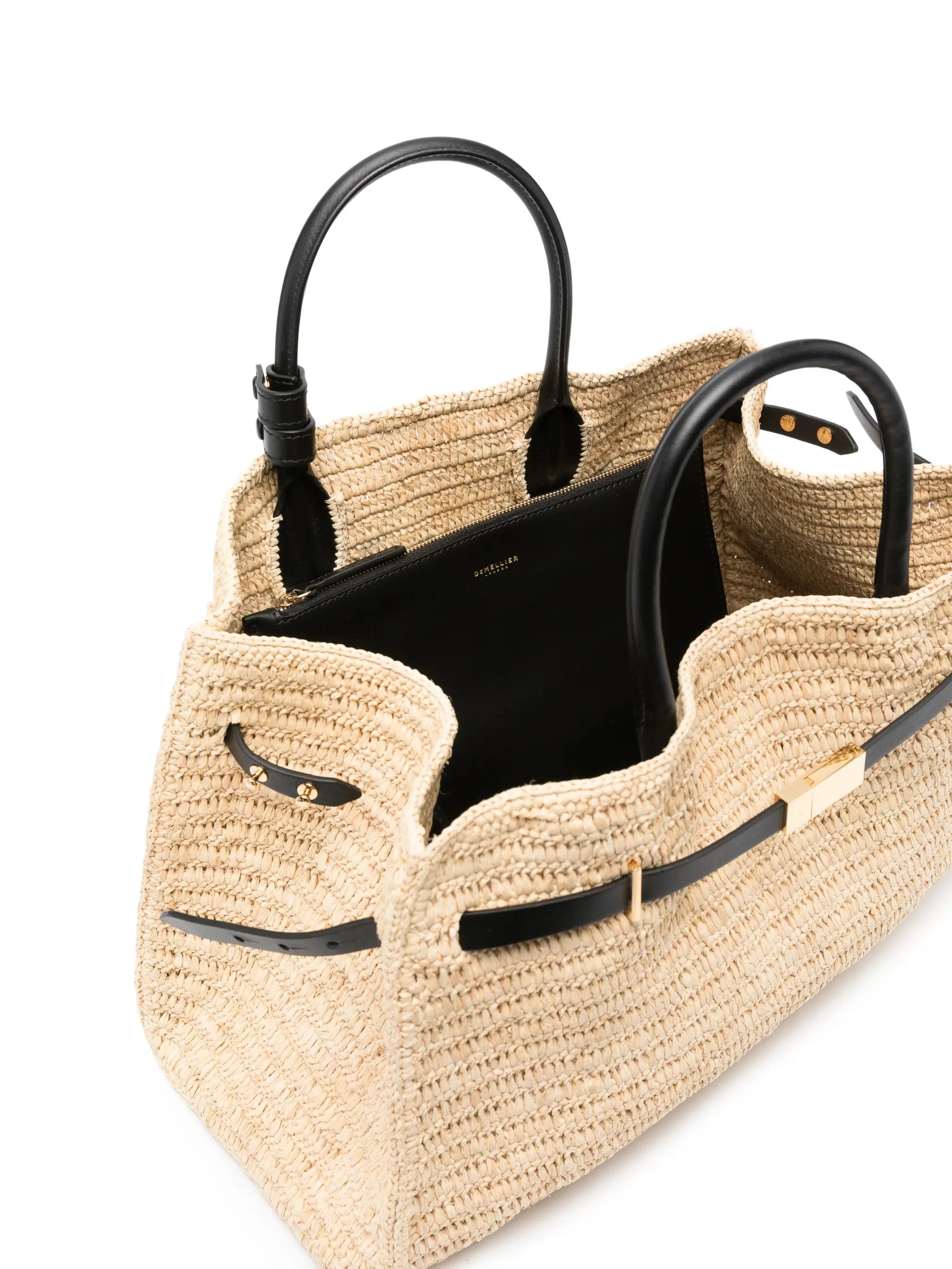 Demellier Hudson woven tote bag