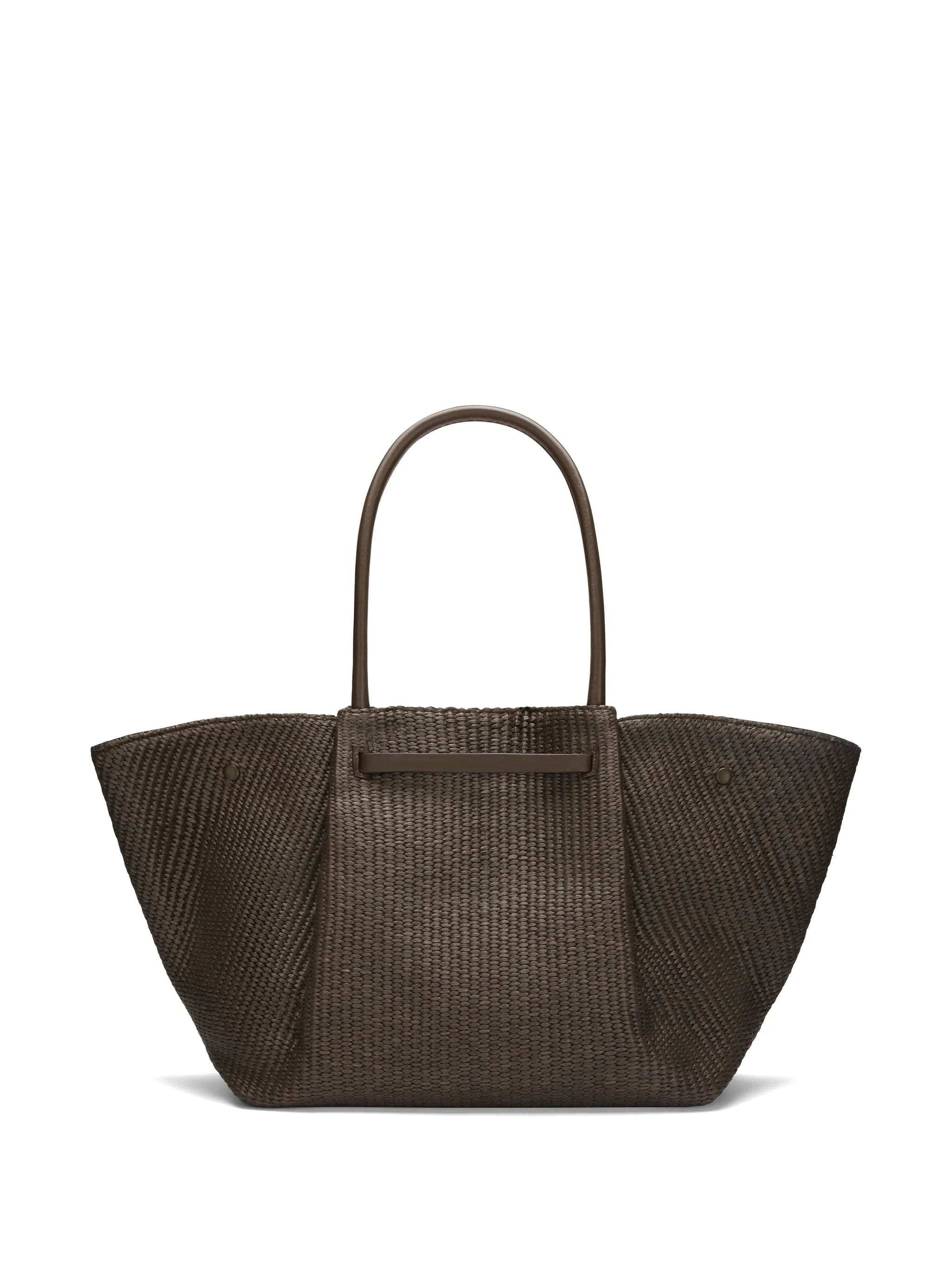 Demellier New York raffia tote bag