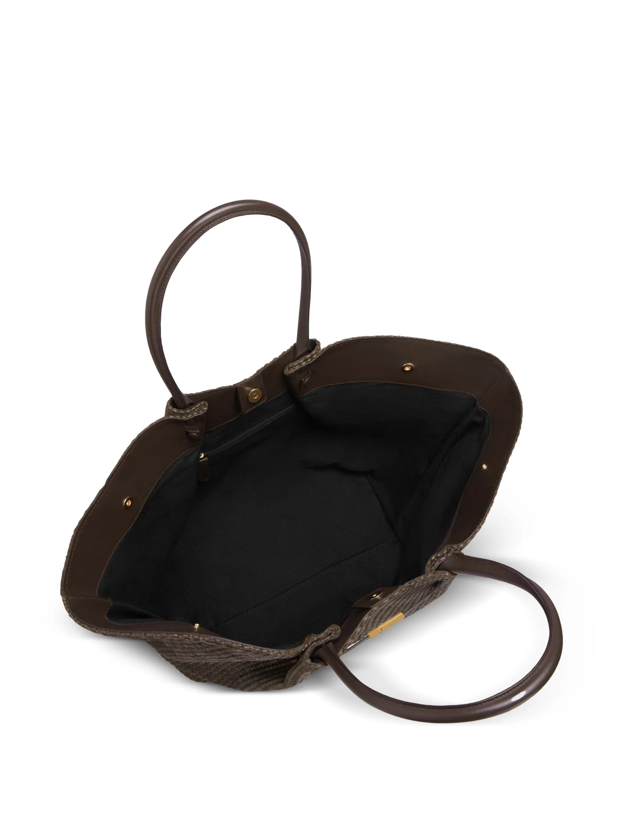Demellier New York raffia tote bag