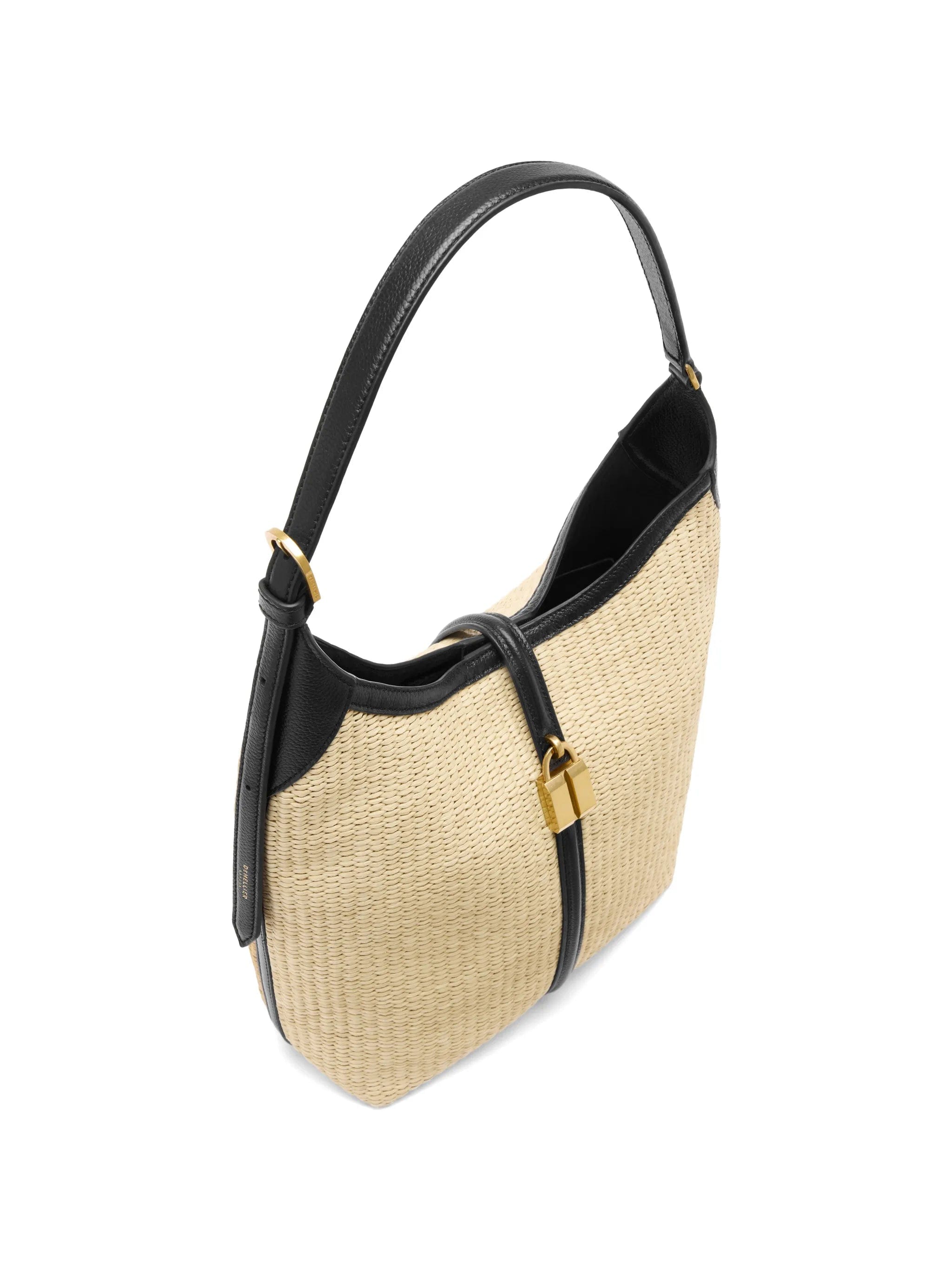 Demellier Siena raffia tote bag