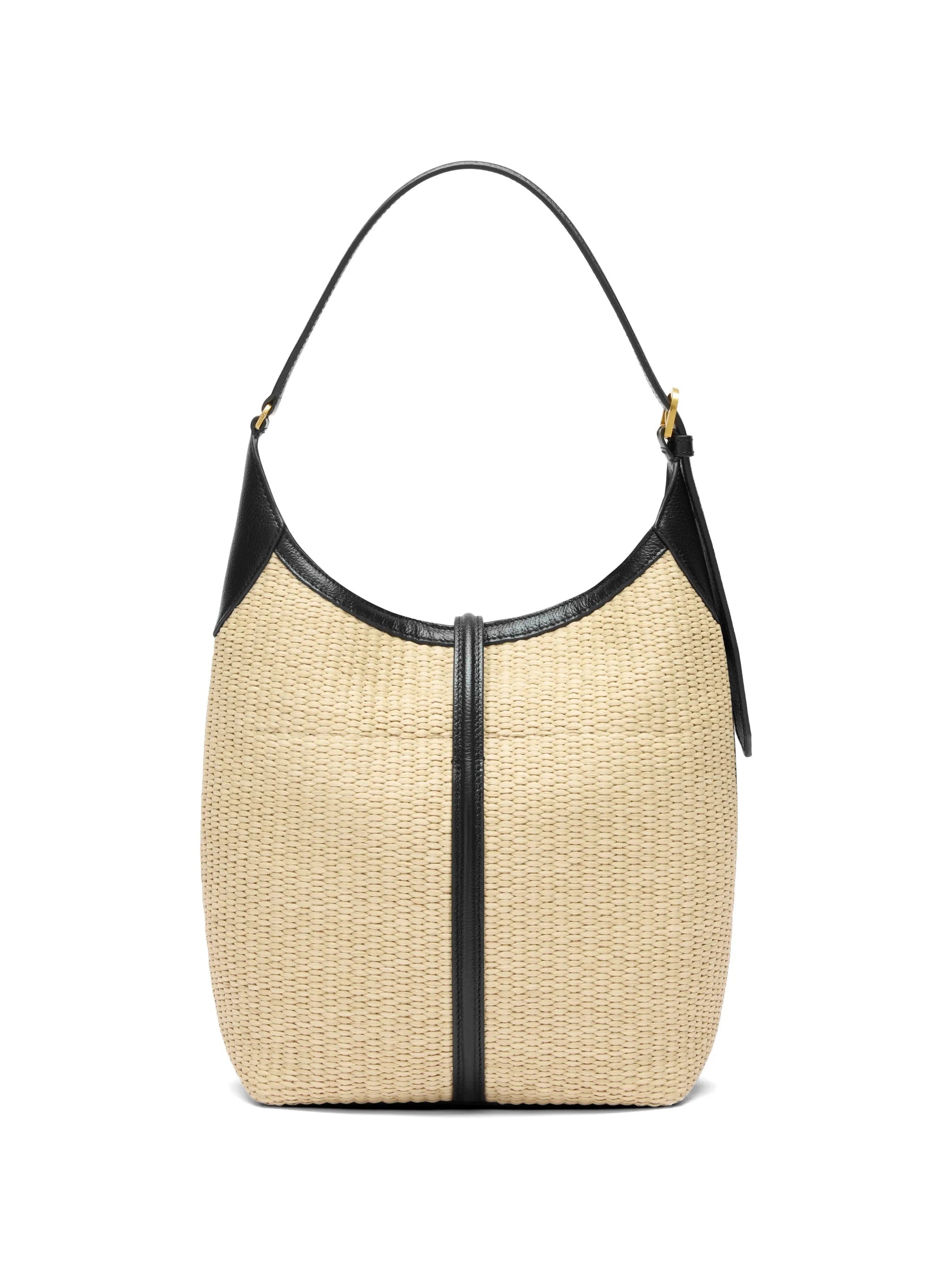 Demellier Siena raffia tote bag