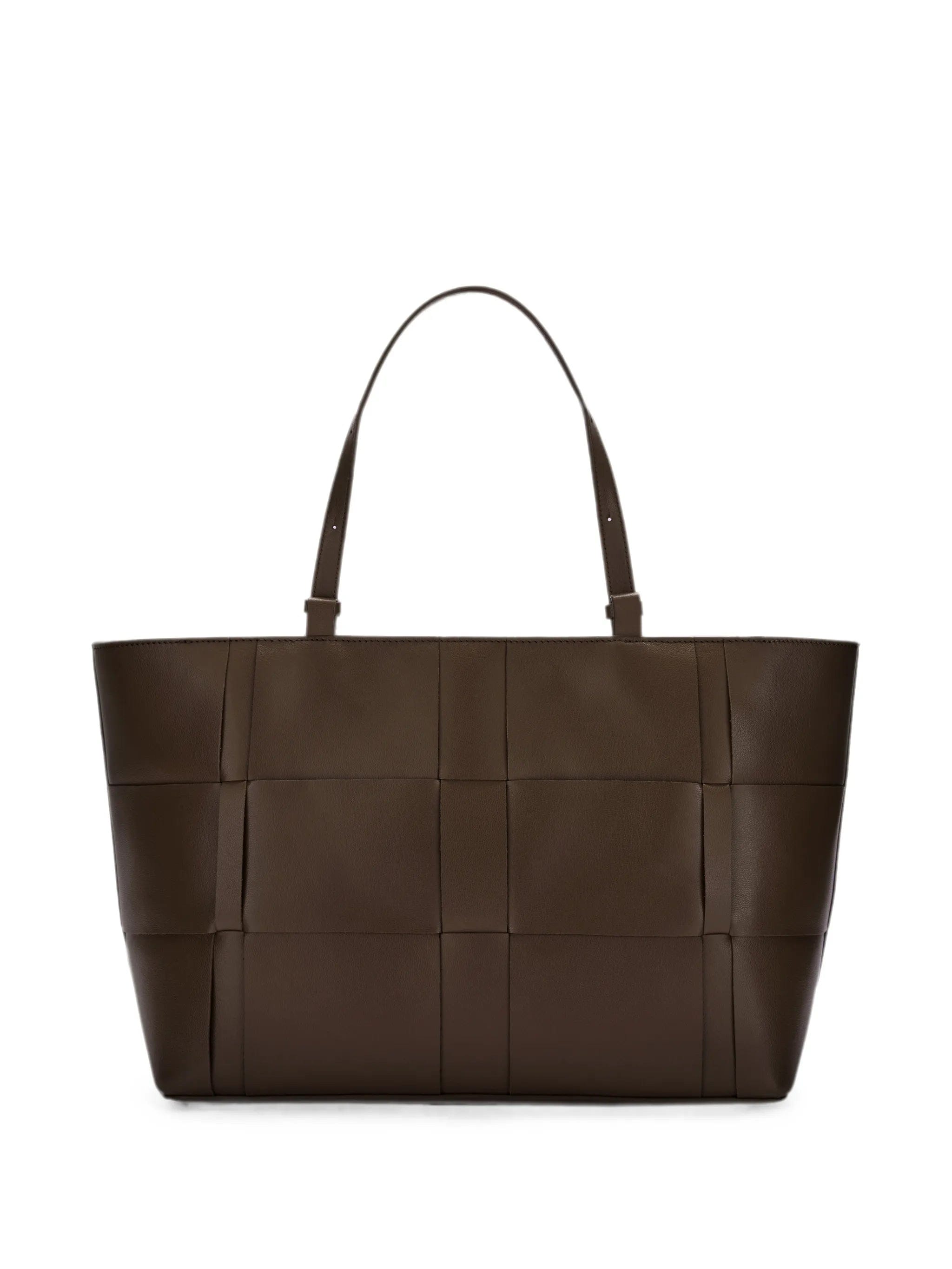 Demellier Florence woven - leather tote bag