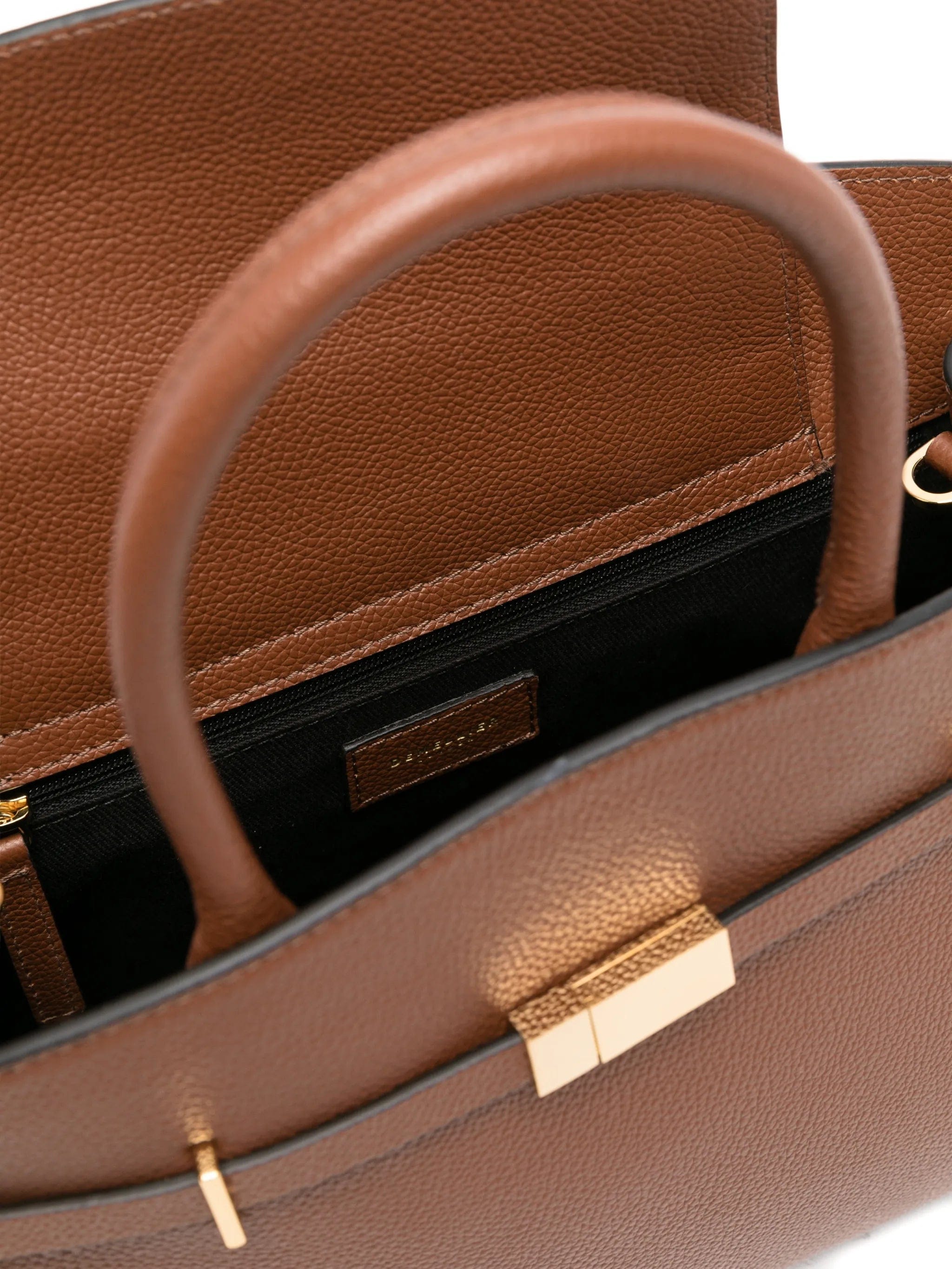 Demellier Midi Hudson buckled tote bag