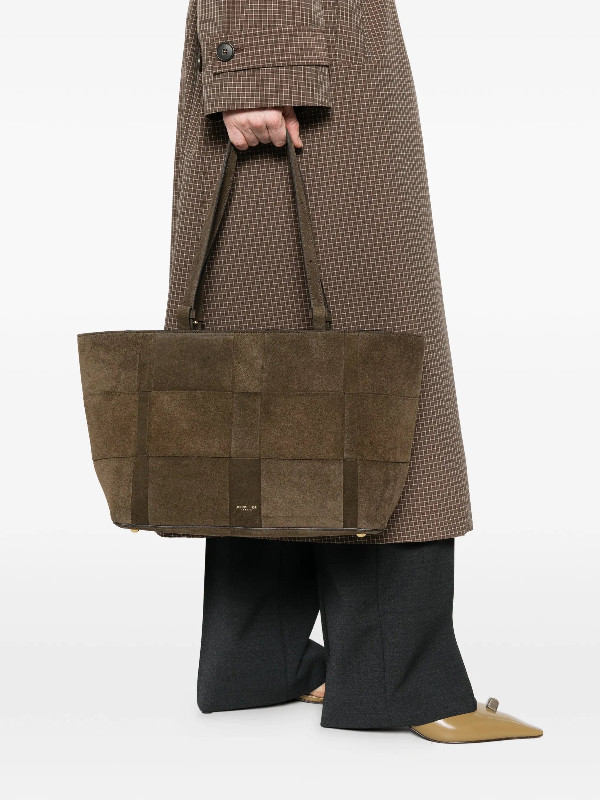 Demellier Florence woven tote bag