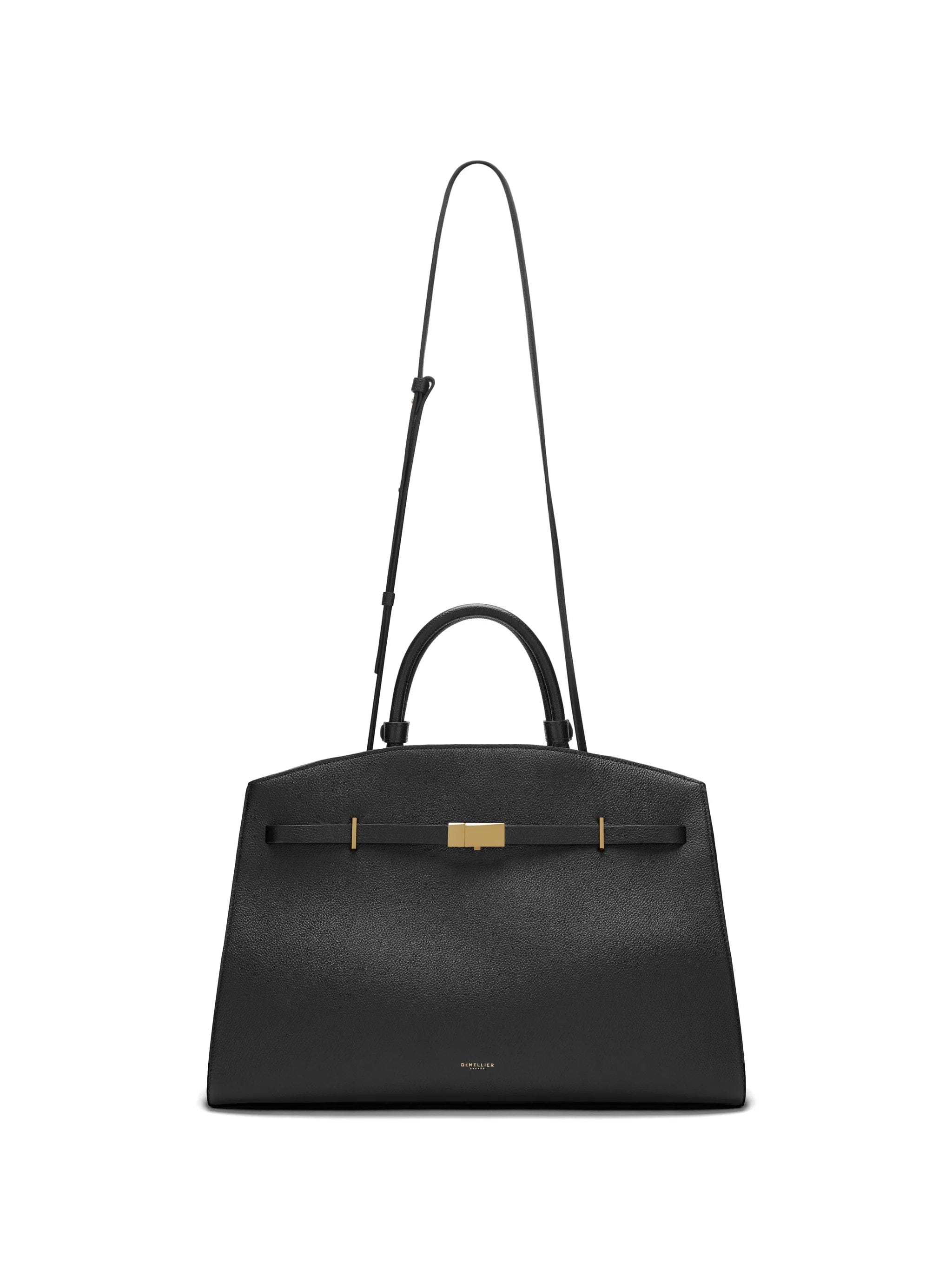Demellier small Hudson leather tote bag