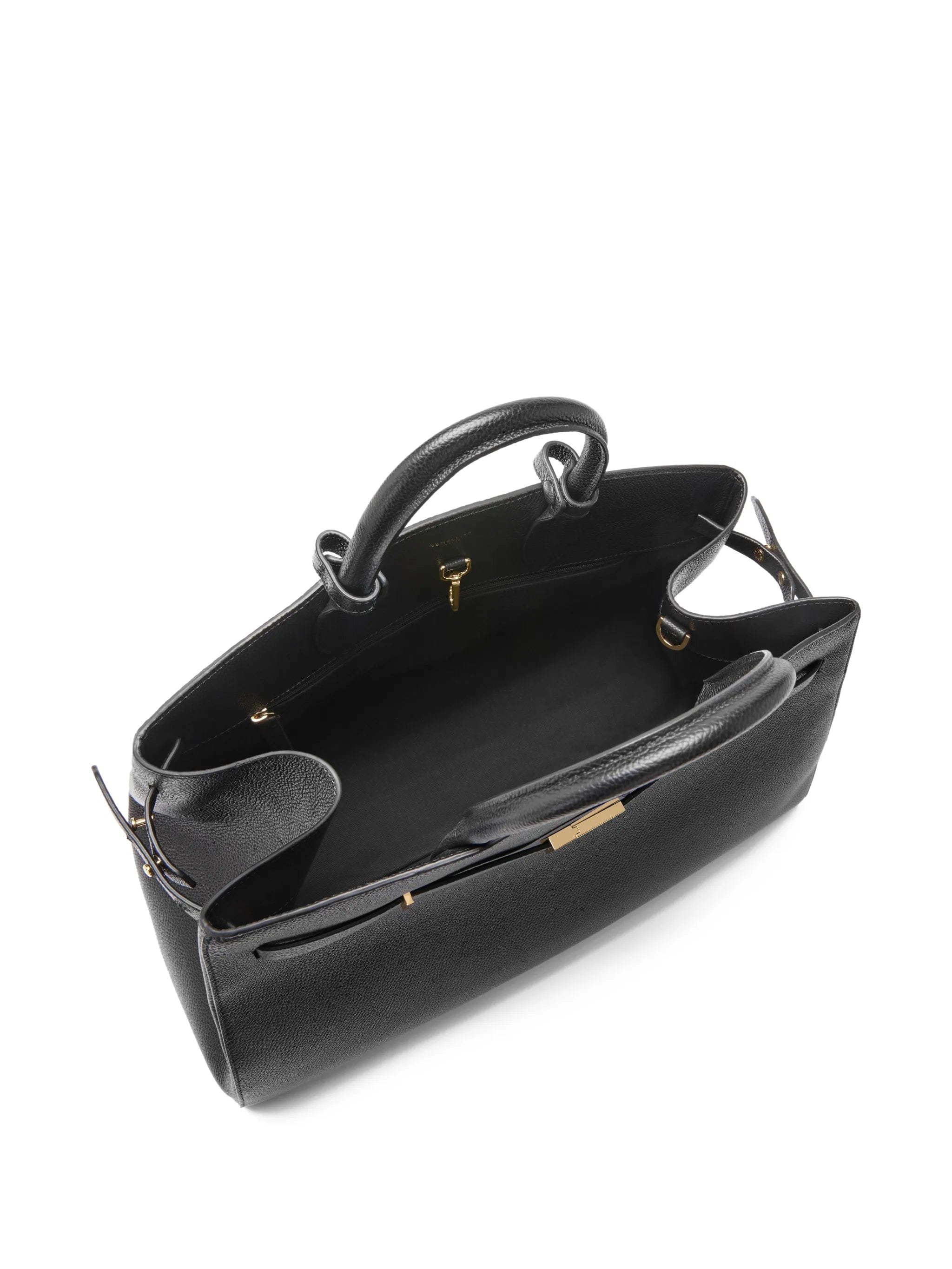 Demellier small Hudson leather tote bag