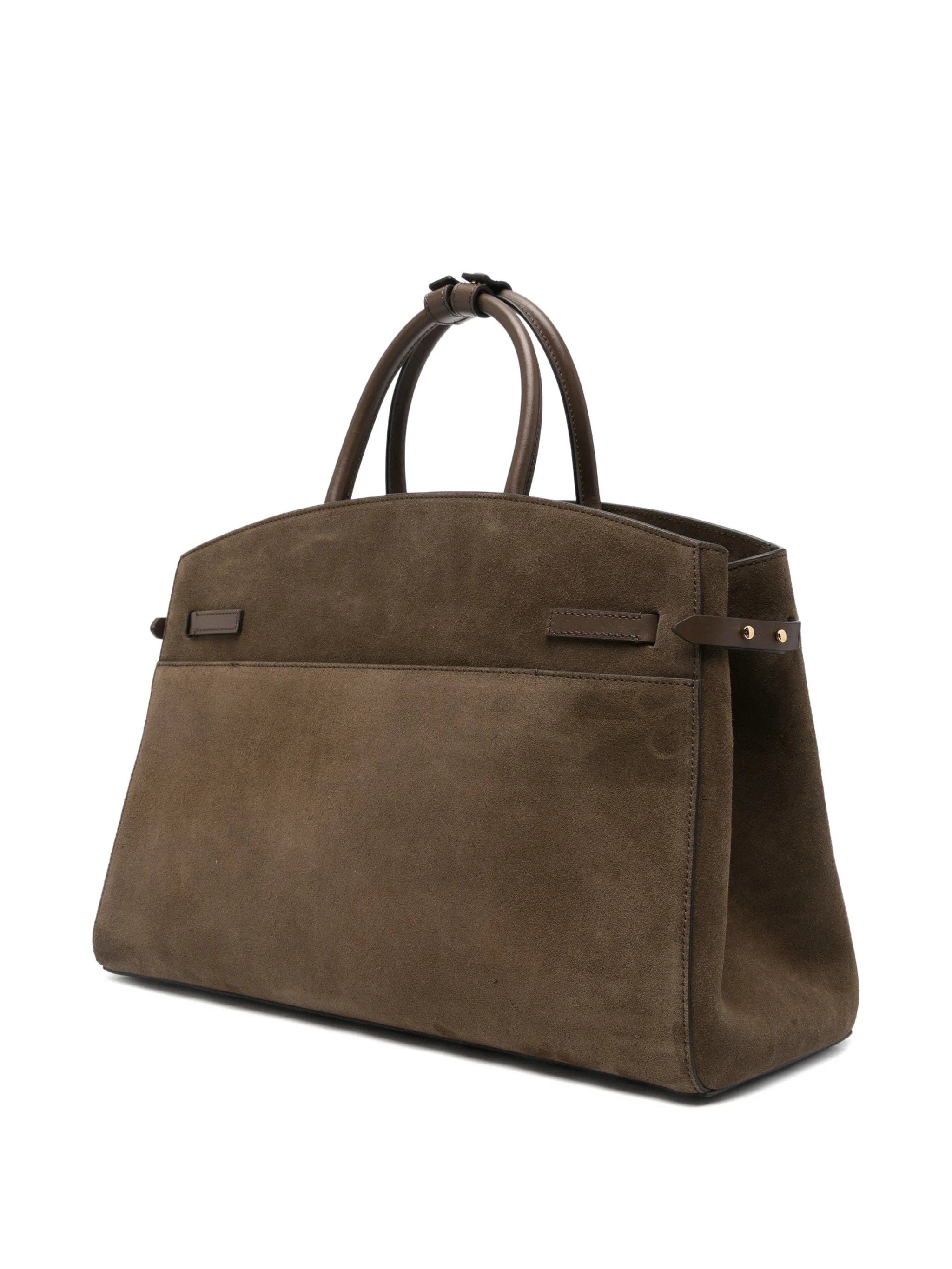 Demellier Hudson suede tote bag