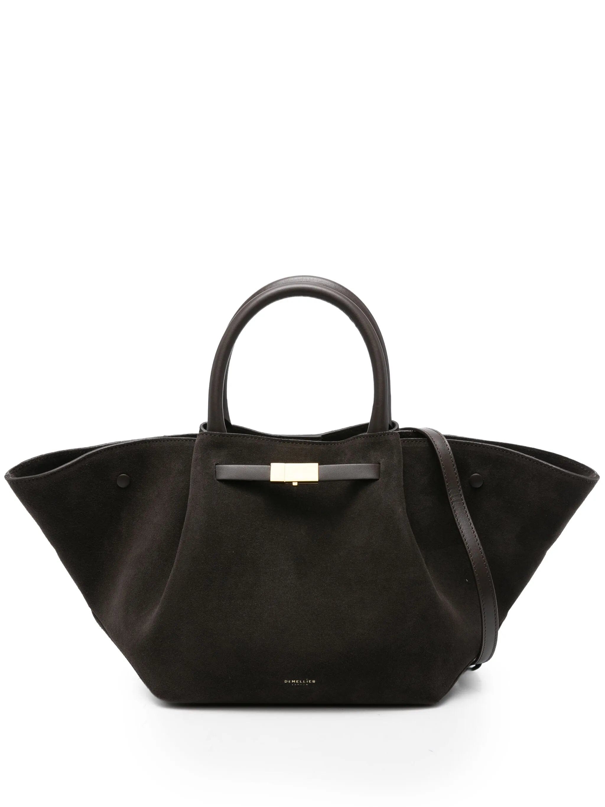 Demellier midi New York suede tote bag