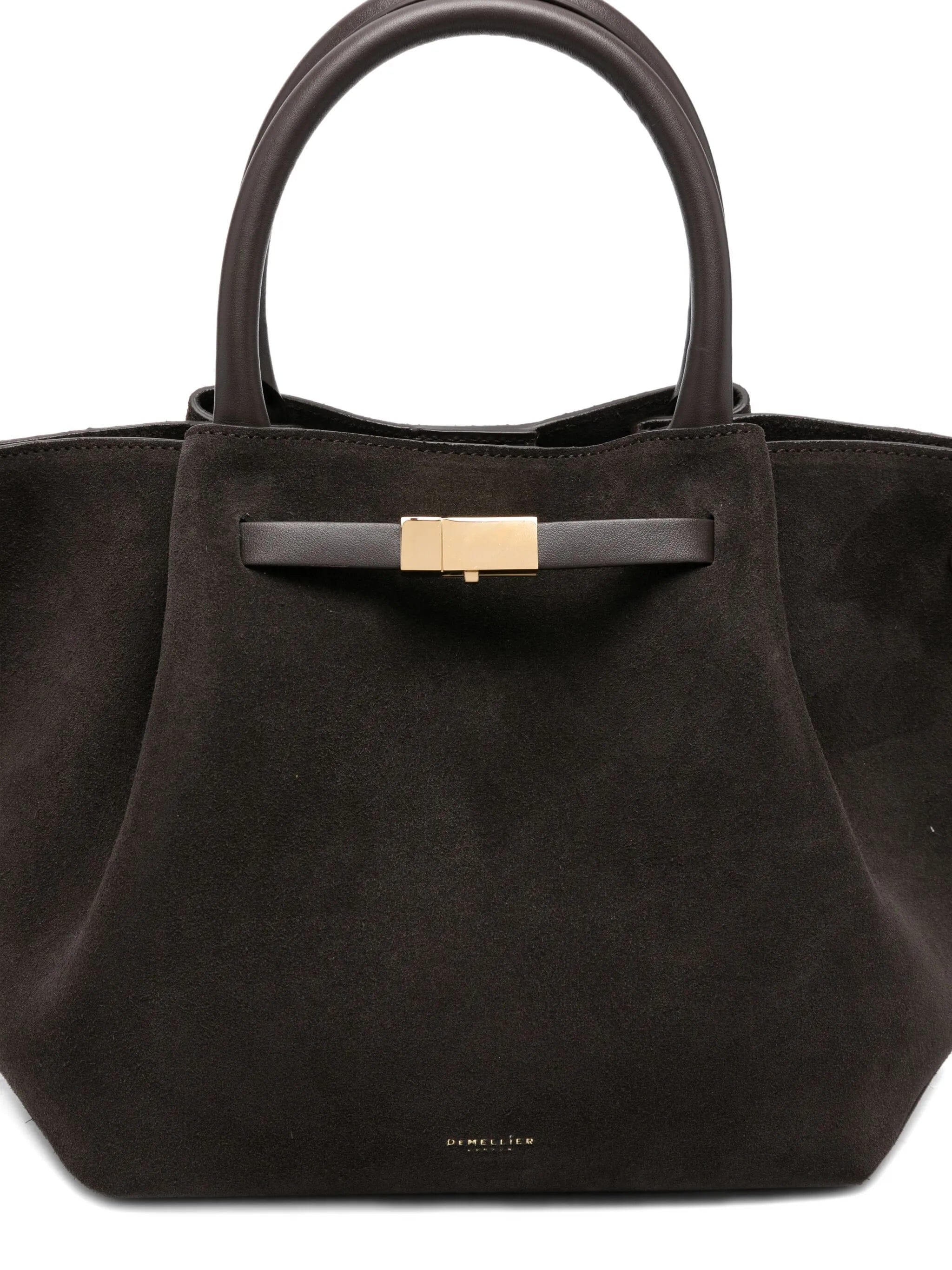 Demellier midi New York suede tote bag