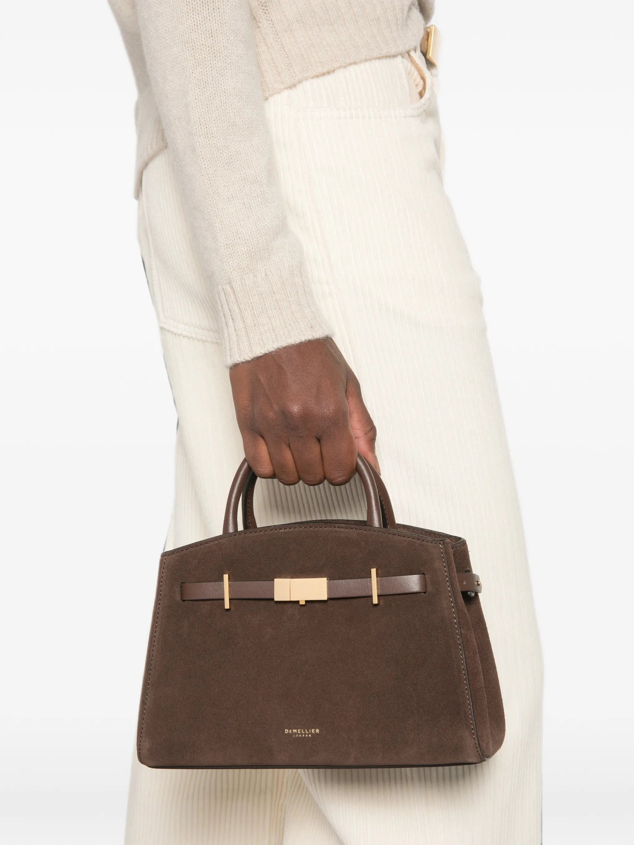 Demellier small Hudson top - handle tote bag