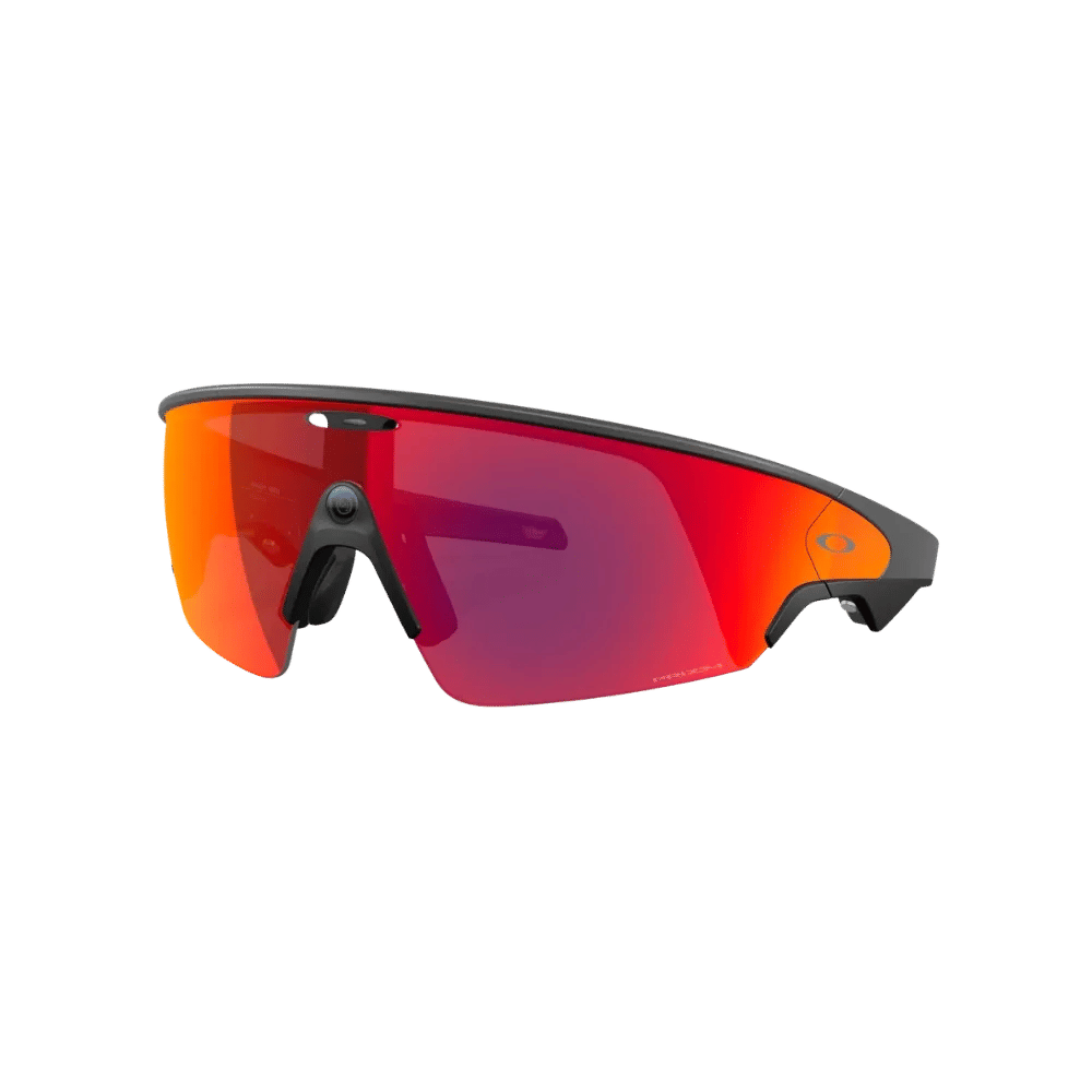 Meta x Oakley Sunglass Vanguard Prizm Road Lenses with Black Frame