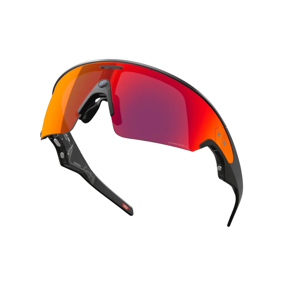 Meta x Oakley Sunglass Vanguard Prizm Road Lenses with Black Frame