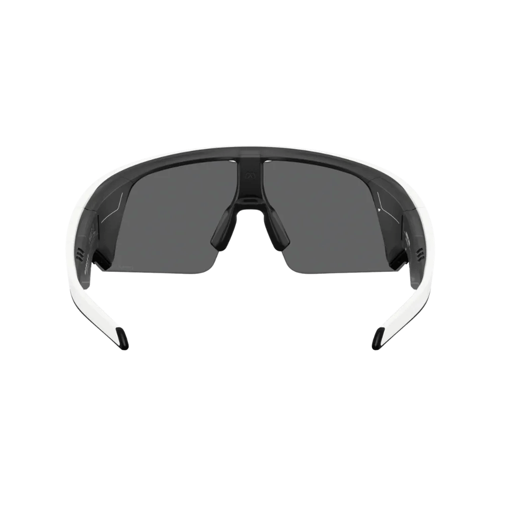 Meta x Oakley Sunglass Vanguard Prizm Black Lenses with White Frame