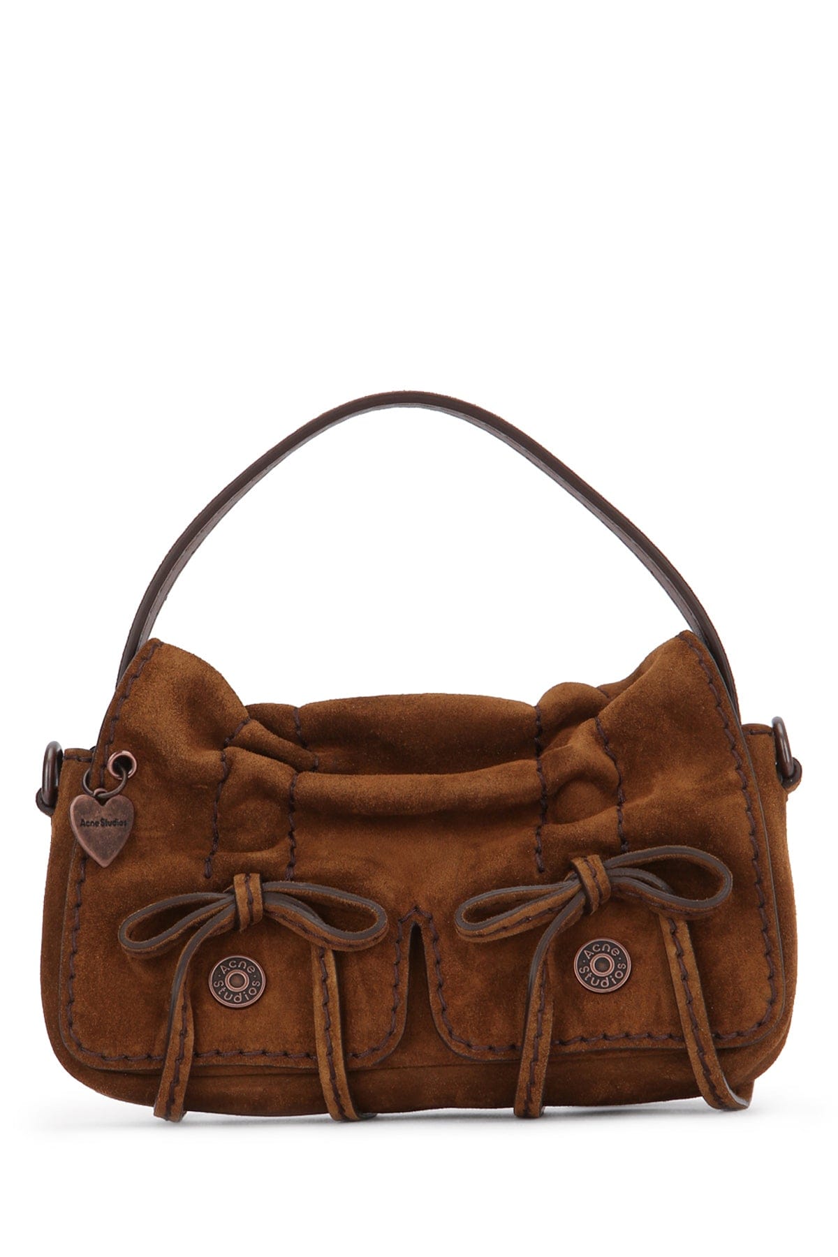 Acne Studios Women Multipocket Micro Crossbody Suede