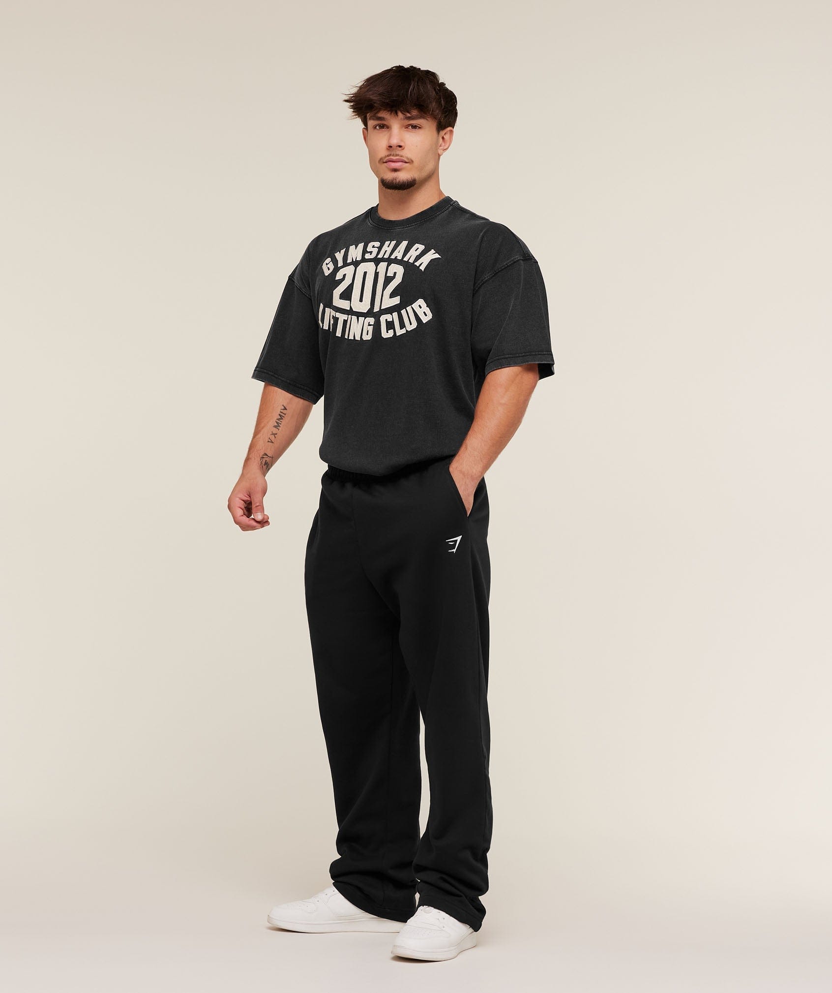 Gymshark 2012 Lifting Club T - Shirt Black