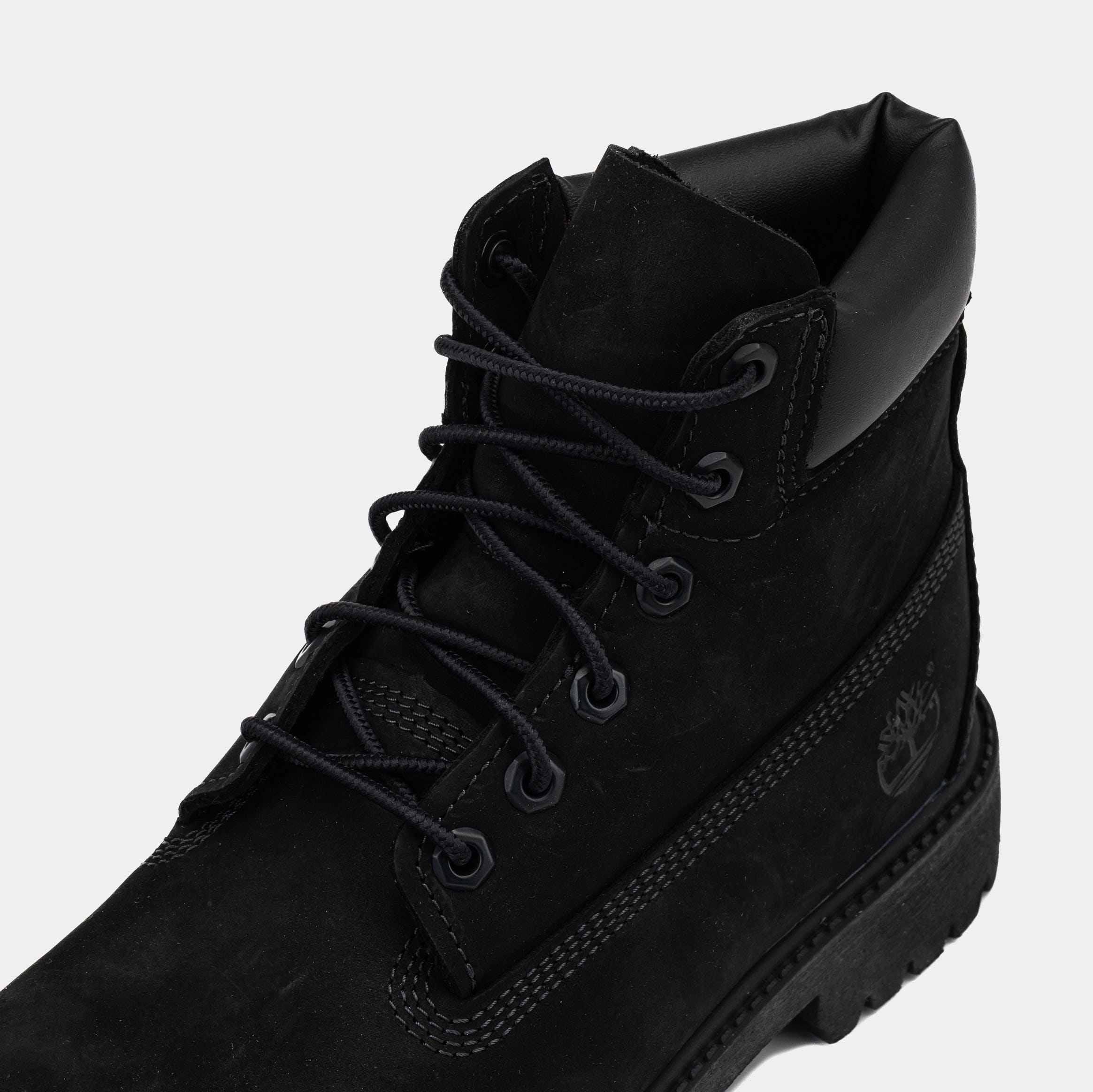 Timberland 6 Inch Premium Grade School Boot (Black)