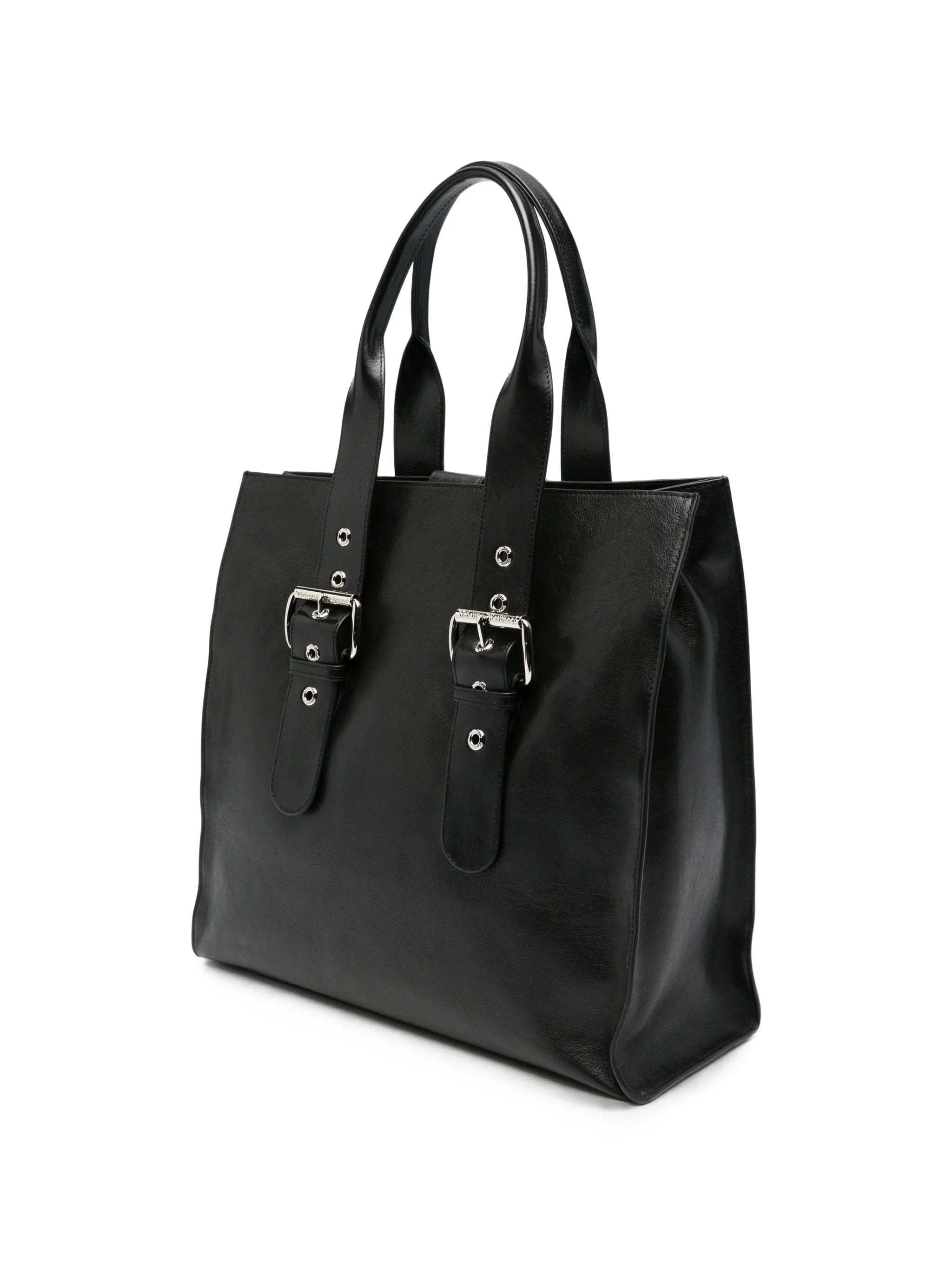 Vivienne Westwood Alex buckle - detail leather tote bag