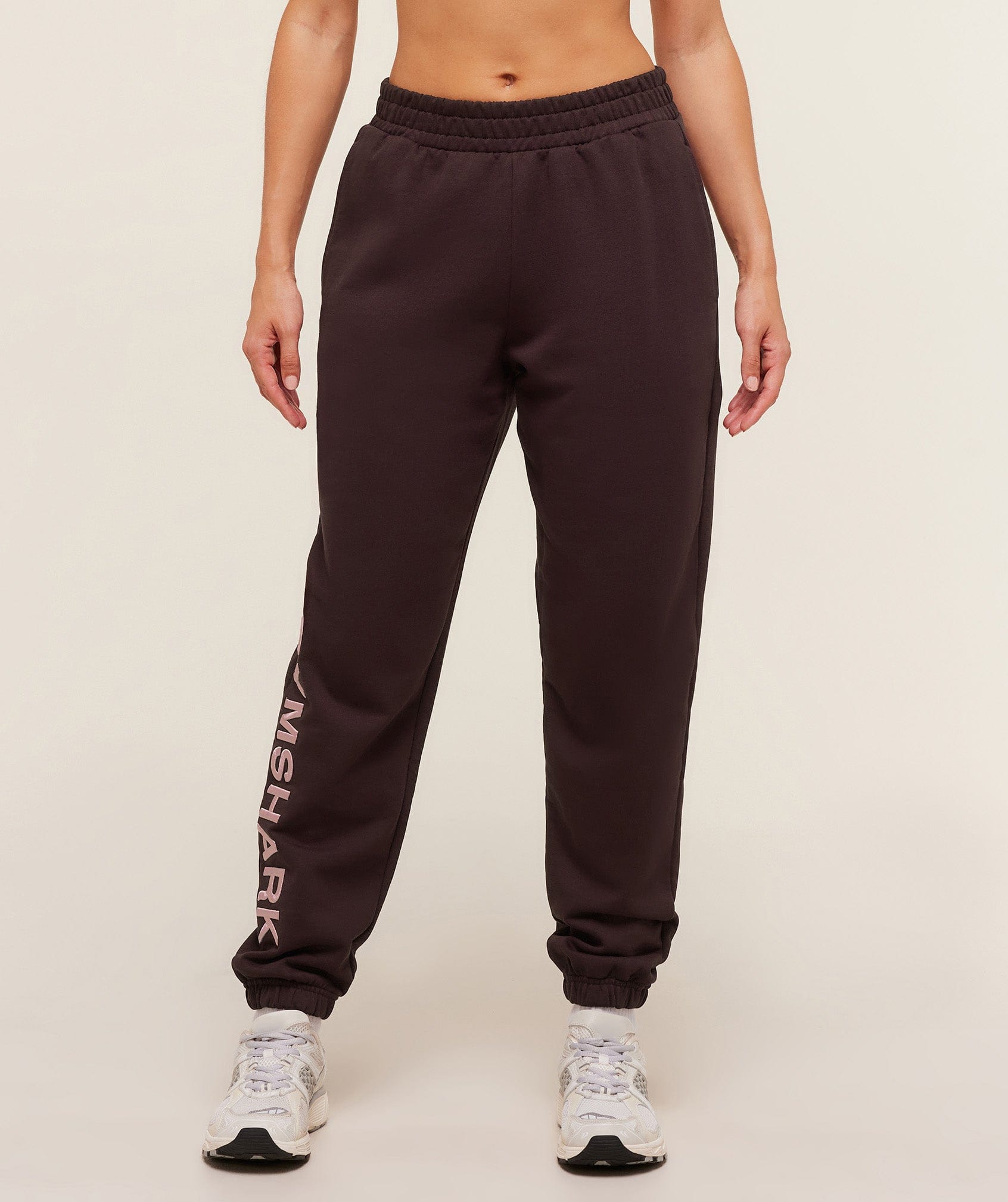 Gymshark Women's Gymshark Embroidered Logo Joggers Cherry Purple