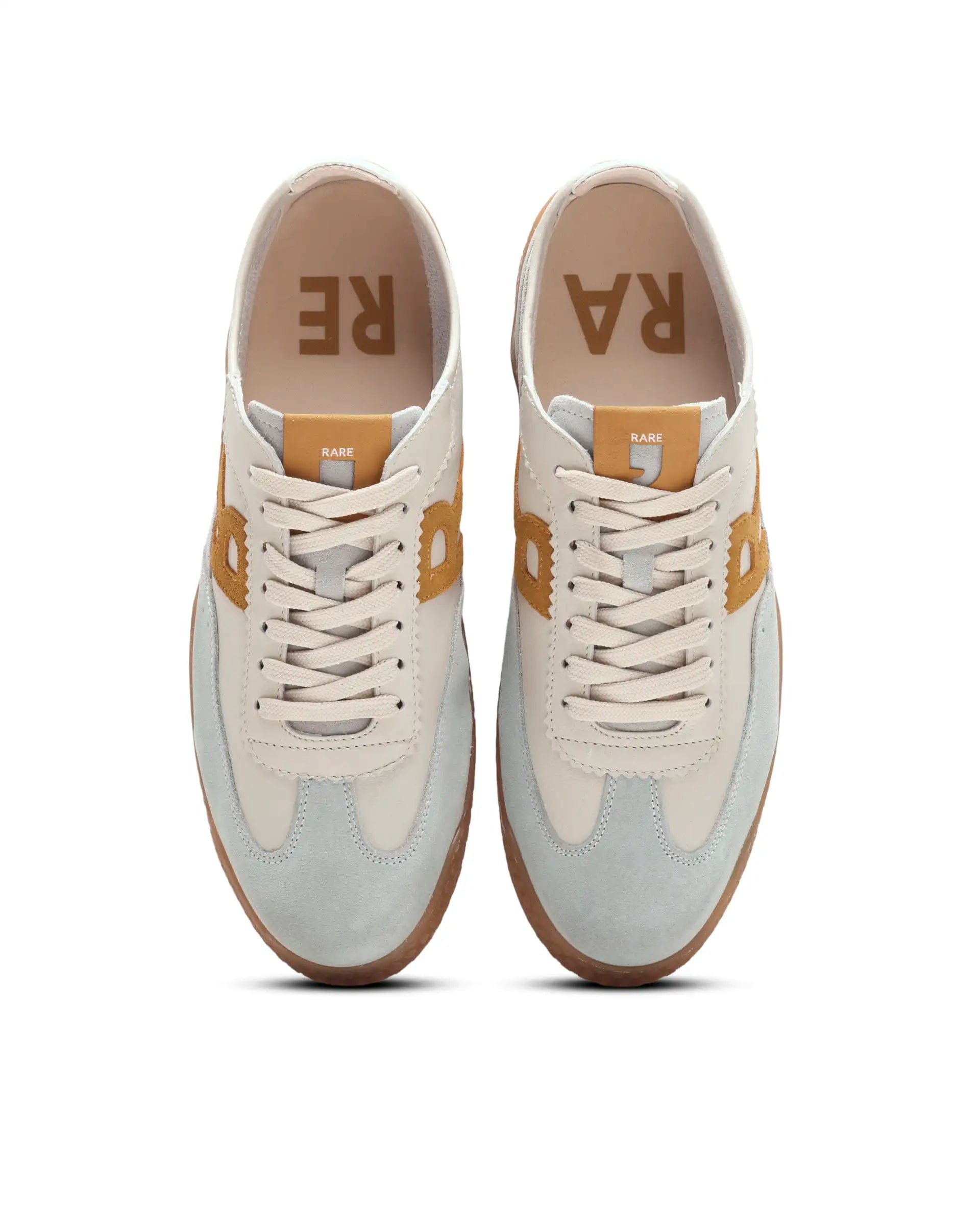 RAREZ Rare Rabbit Men's Membo Mustard Leather Sneaker