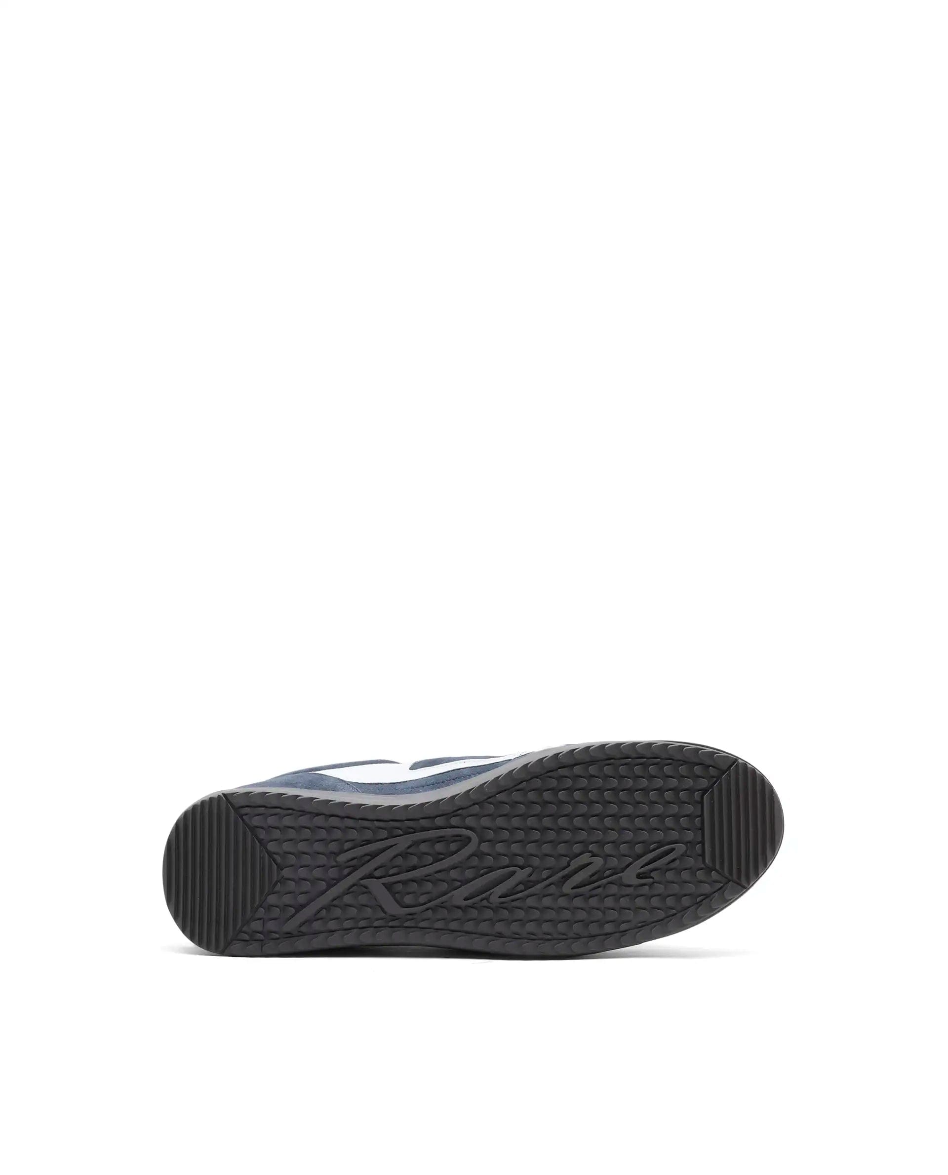 RAREZ Rare Rabbit Men's Flux Dark Navy Suede Sneaker
