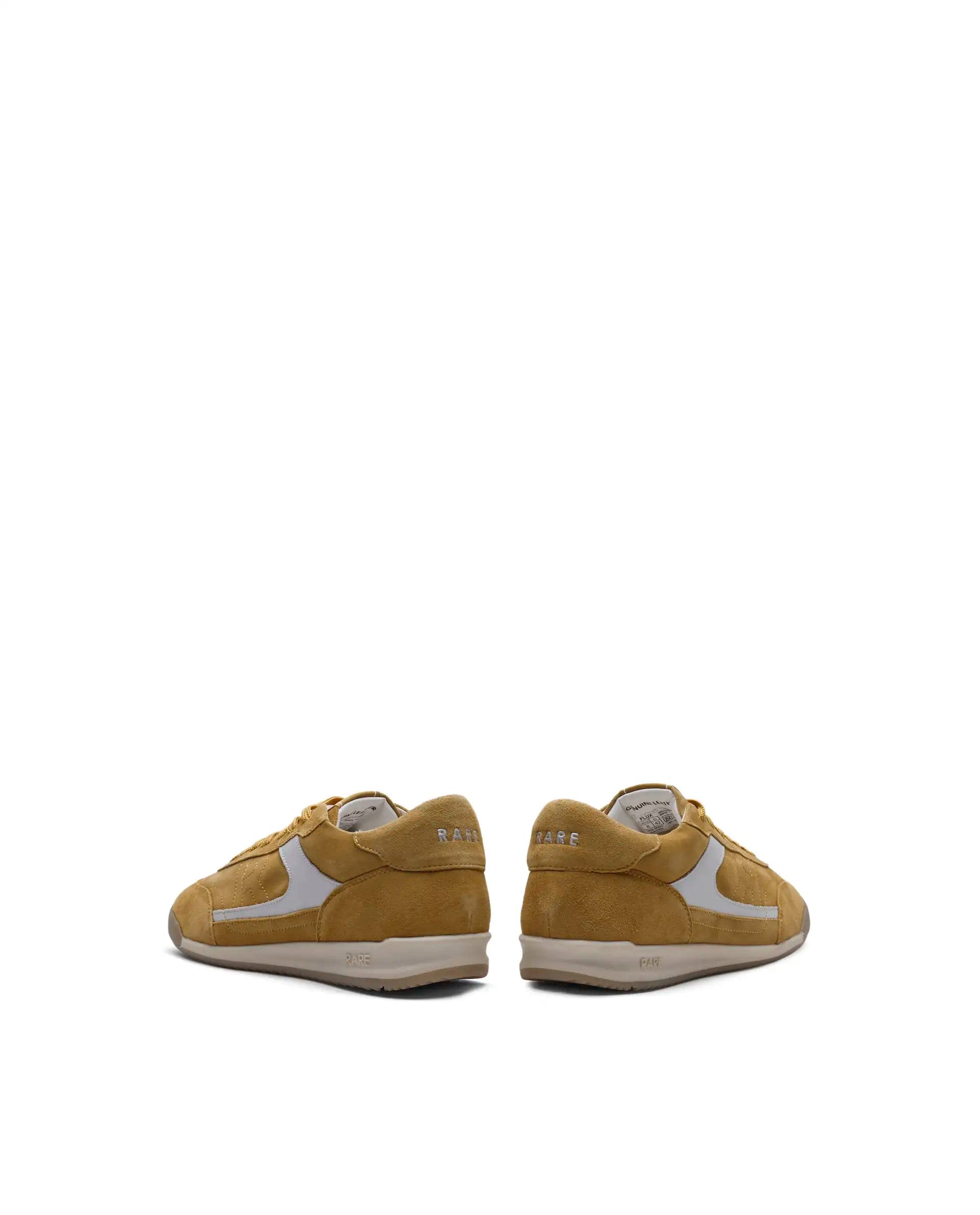 RAREZ Rare Rabbit Men's Flux Mustard Suede Sneaker