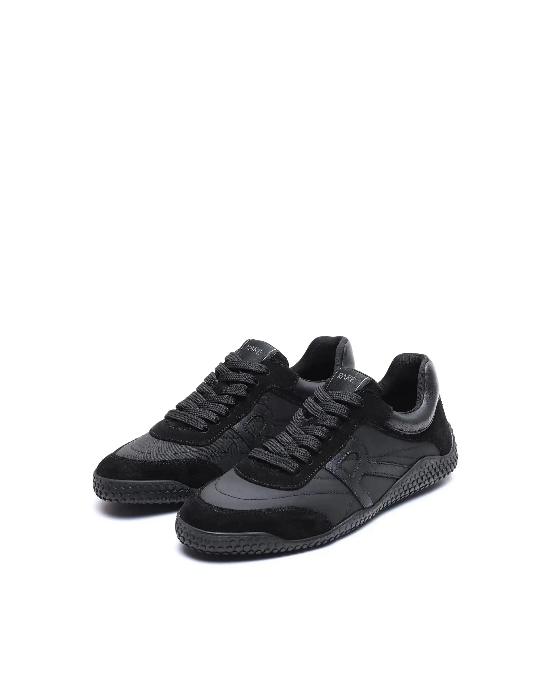 RAREZ Rare Rabbit Men's Membo P6 Black Suede Sneaker