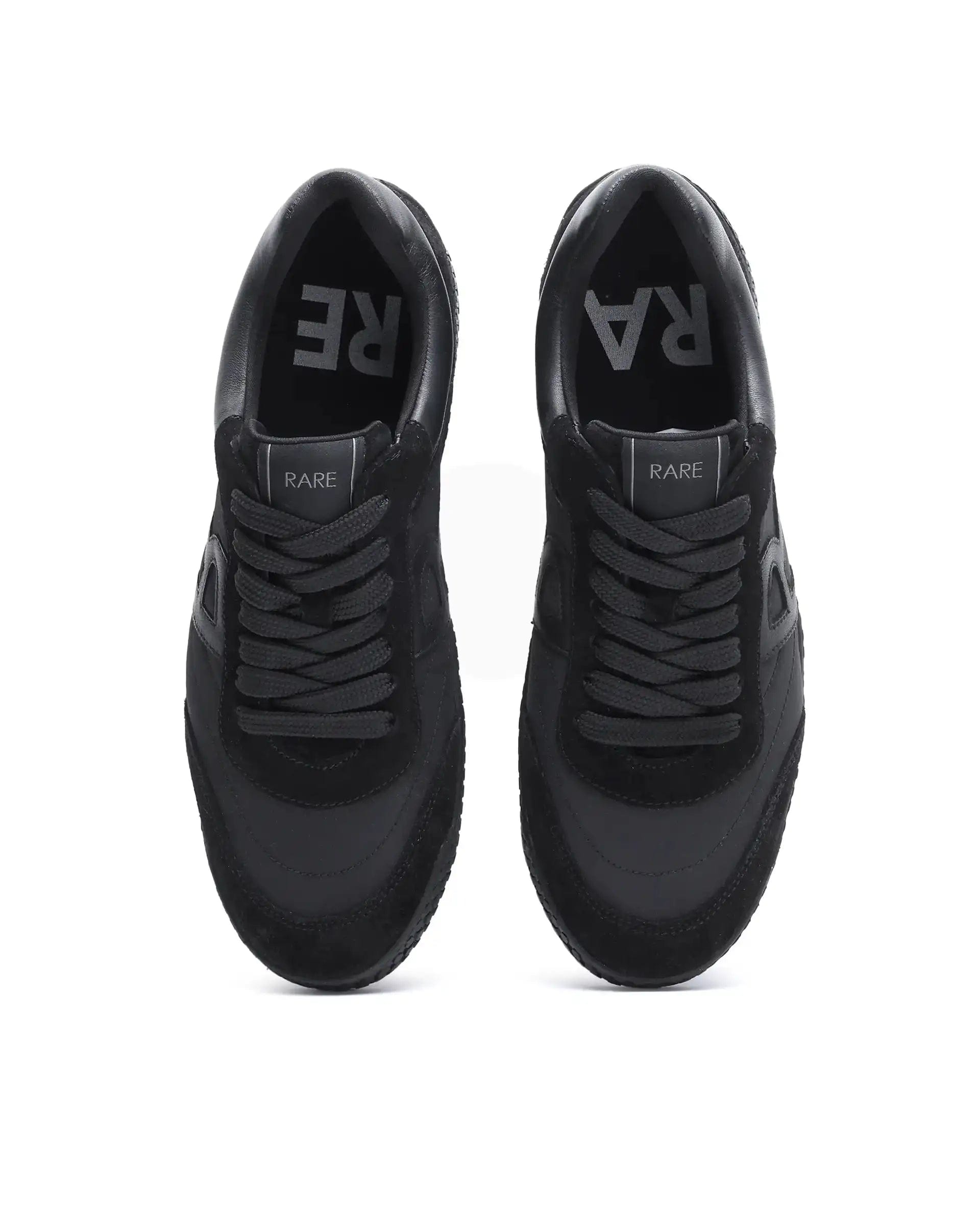 RAREZ Rare Rabbit Men's Membo P6 Black Suede Sneaker