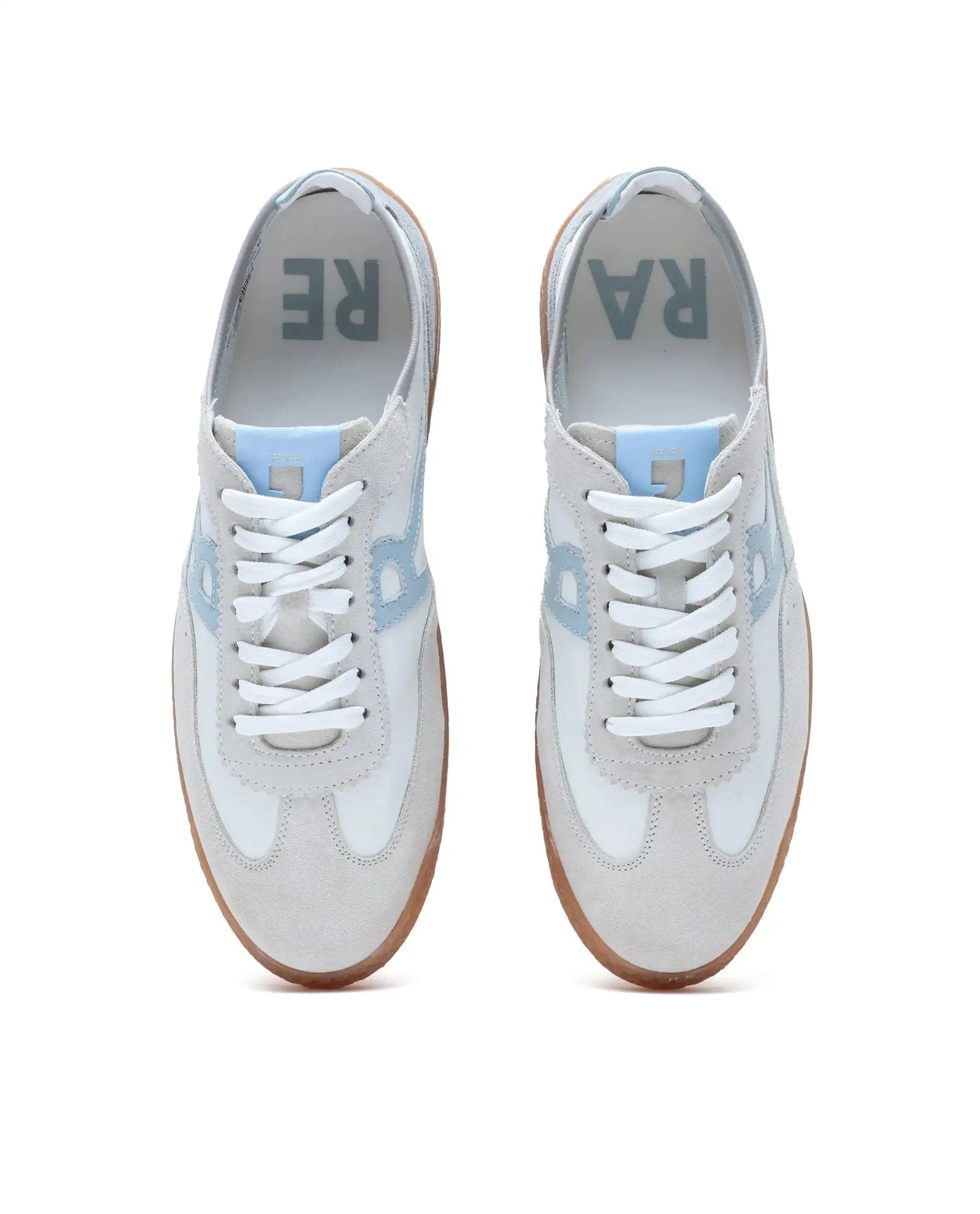 RAREZ Rare Rabbit Men's Membo Light Cement Leather Fabric Sneaker