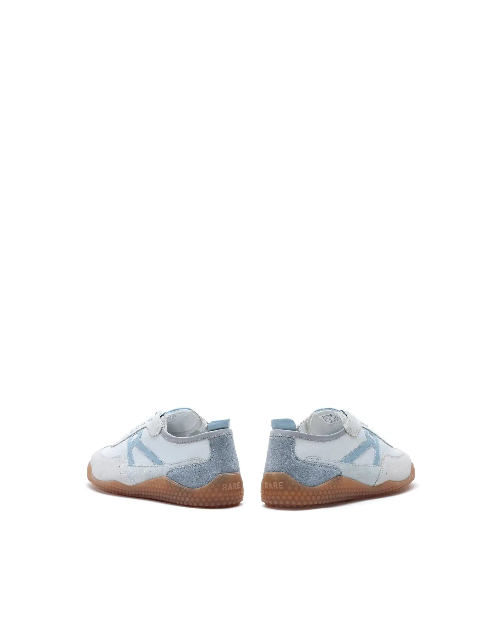 RAREZ Rare Rabbit Men's Membo Light Cement Leather Fabric Sneaker
