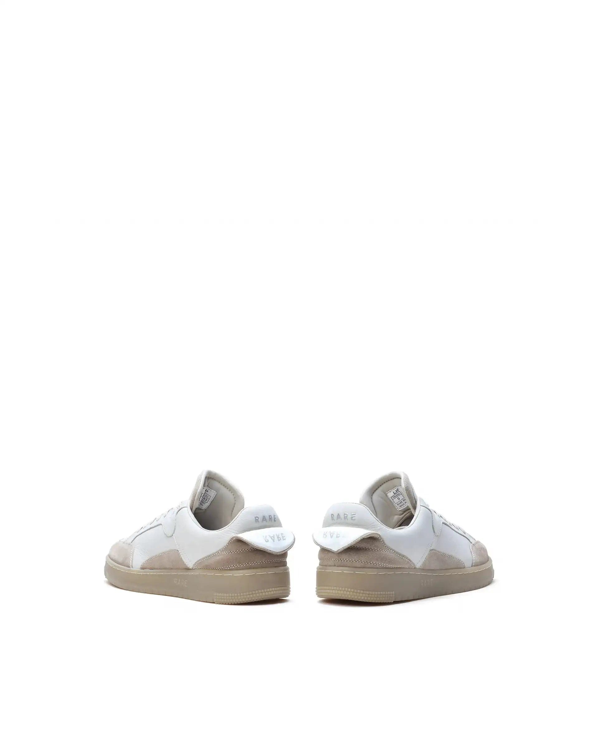 RAREZ Rare Rabbit Men's Lip Beige Lace - Up Closure Leather Sneaker