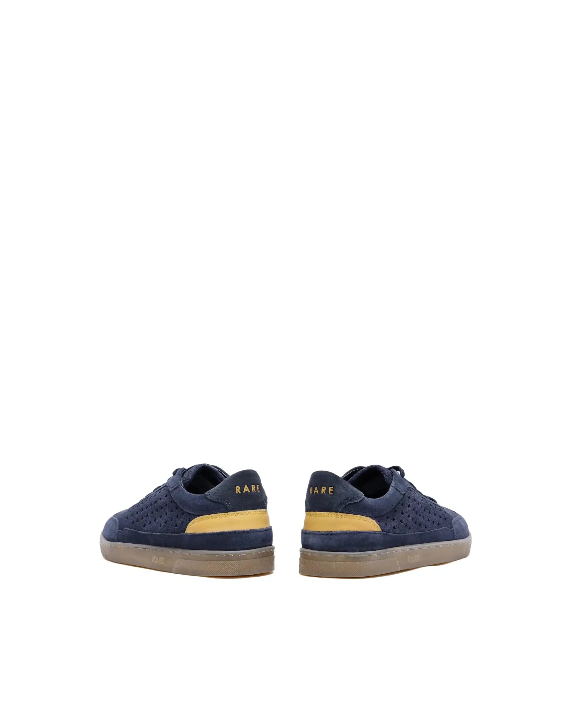 RAREZ Rare Rabbit Men Norma Navy Suede Lace - Up Closure Sneaker