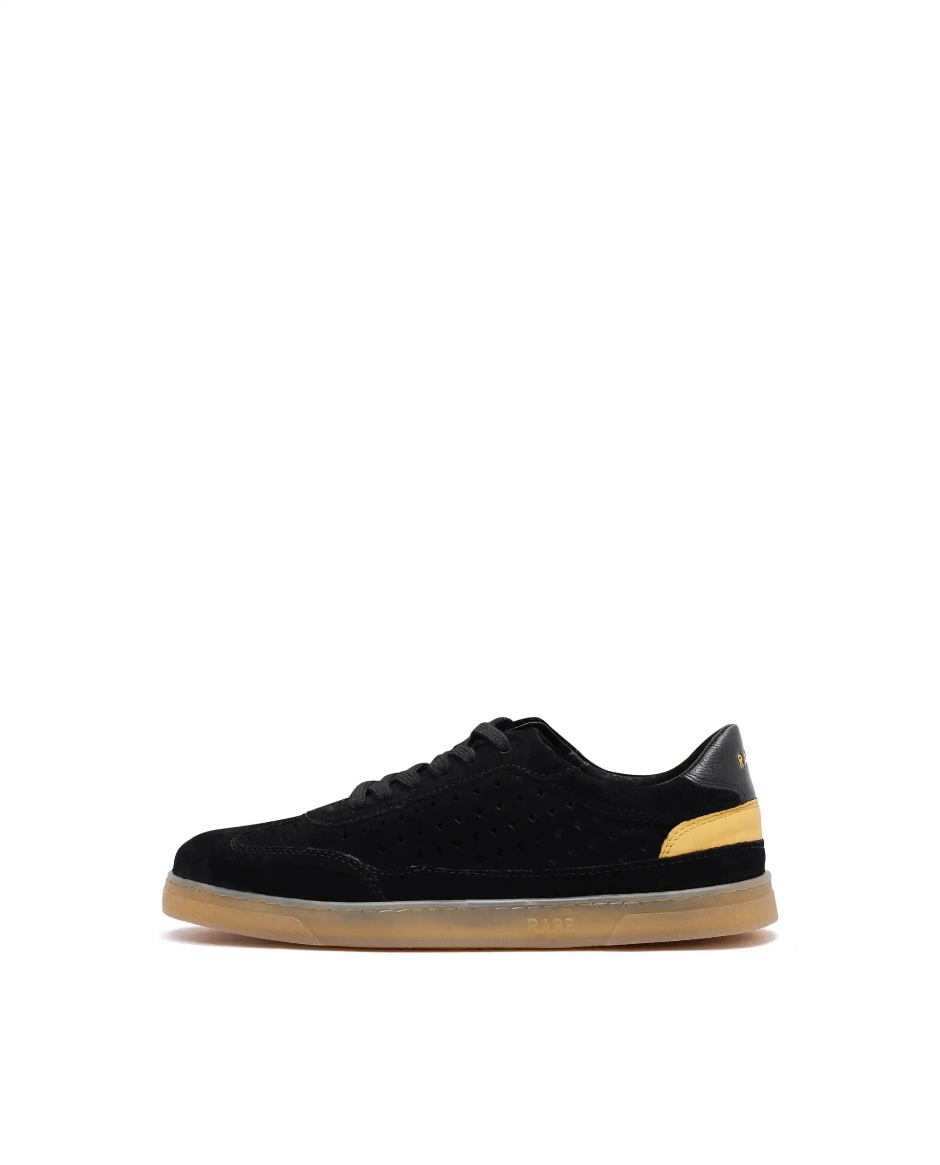 RAREZ Rare Rabbit Men Norma Black Suede Lace - Up Closure Sneaker