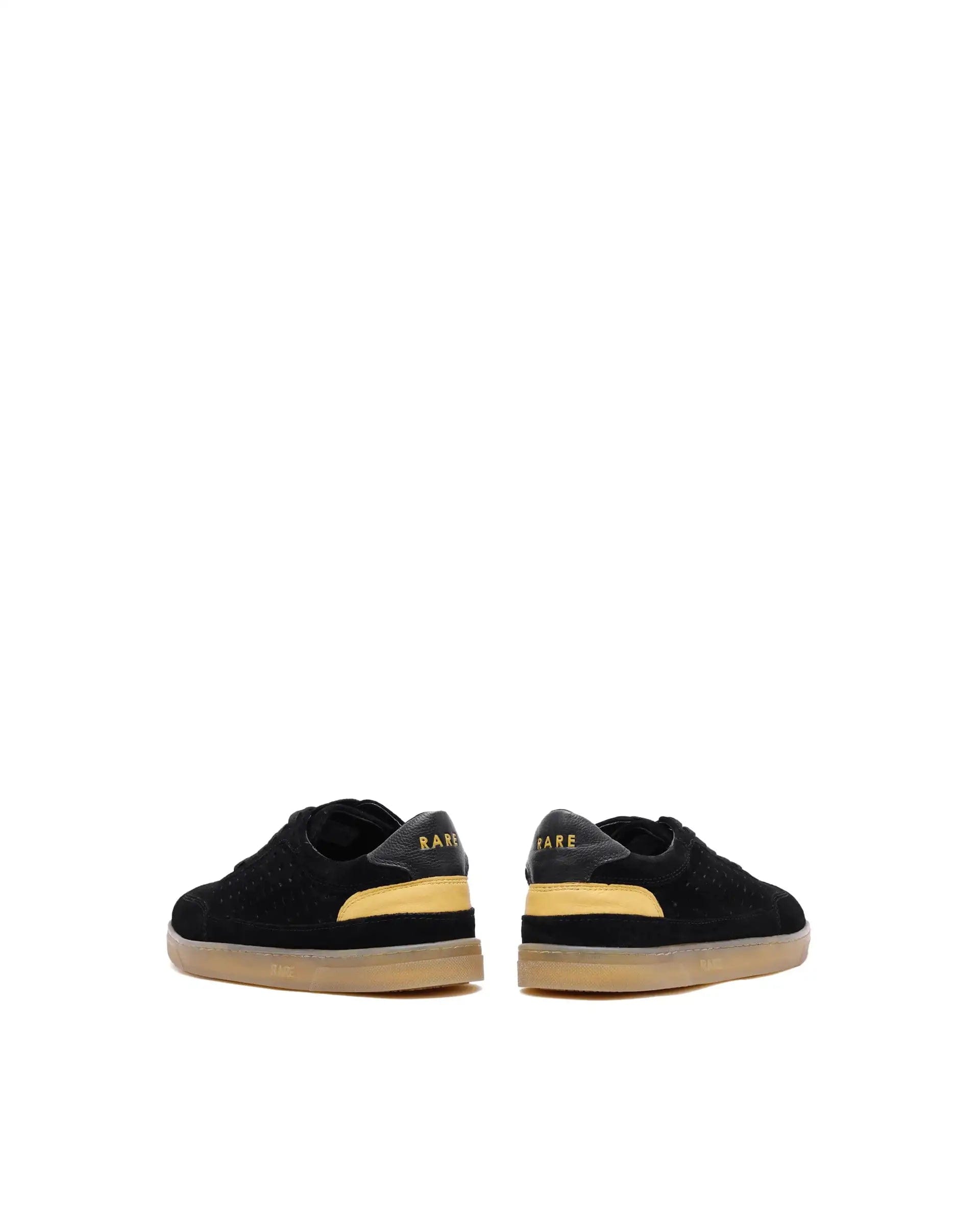 RAREZ Rare Rabbit Men Norma Black Suede Lace - Up Closure Sneaker