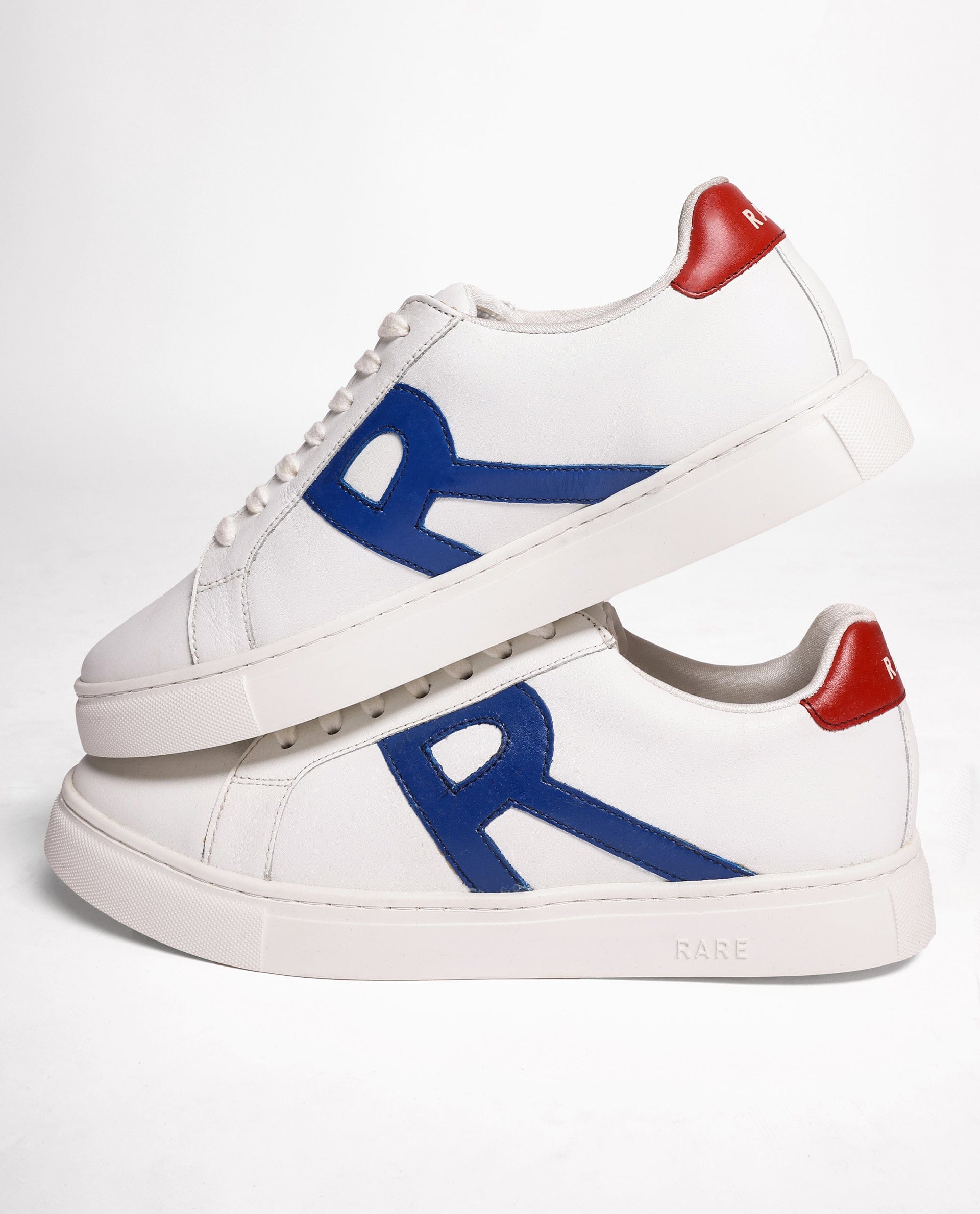 RAREZ Rare Rabbit Mens Starlight White/Multi Multicolored Low - Top Lace - Up Sneaker Shoes