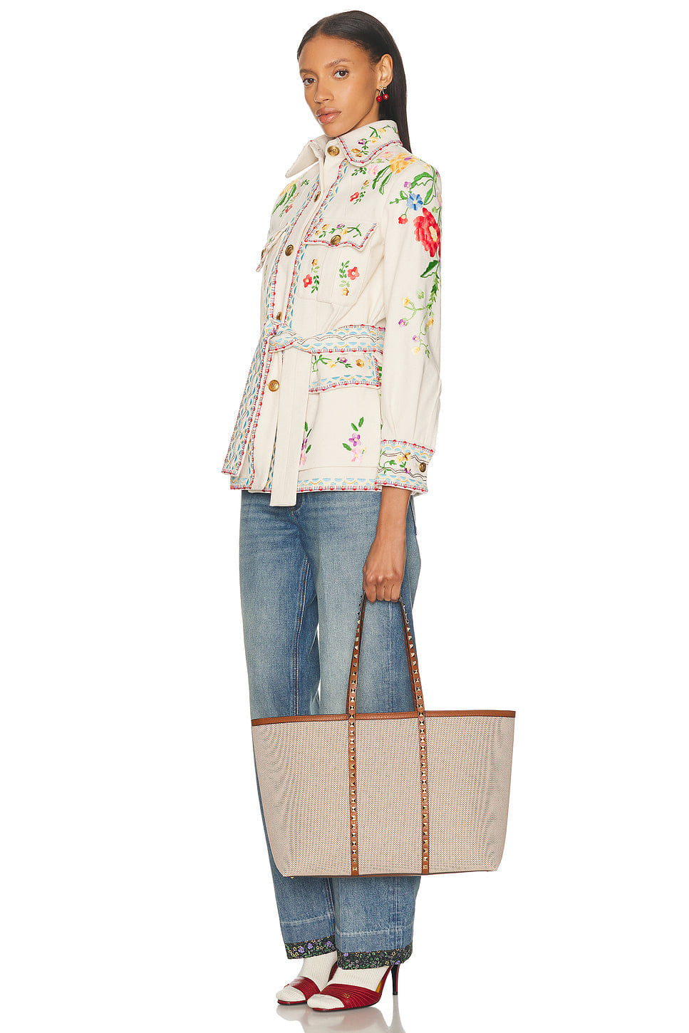 Valentino Garavani Rockstud Tote Bag