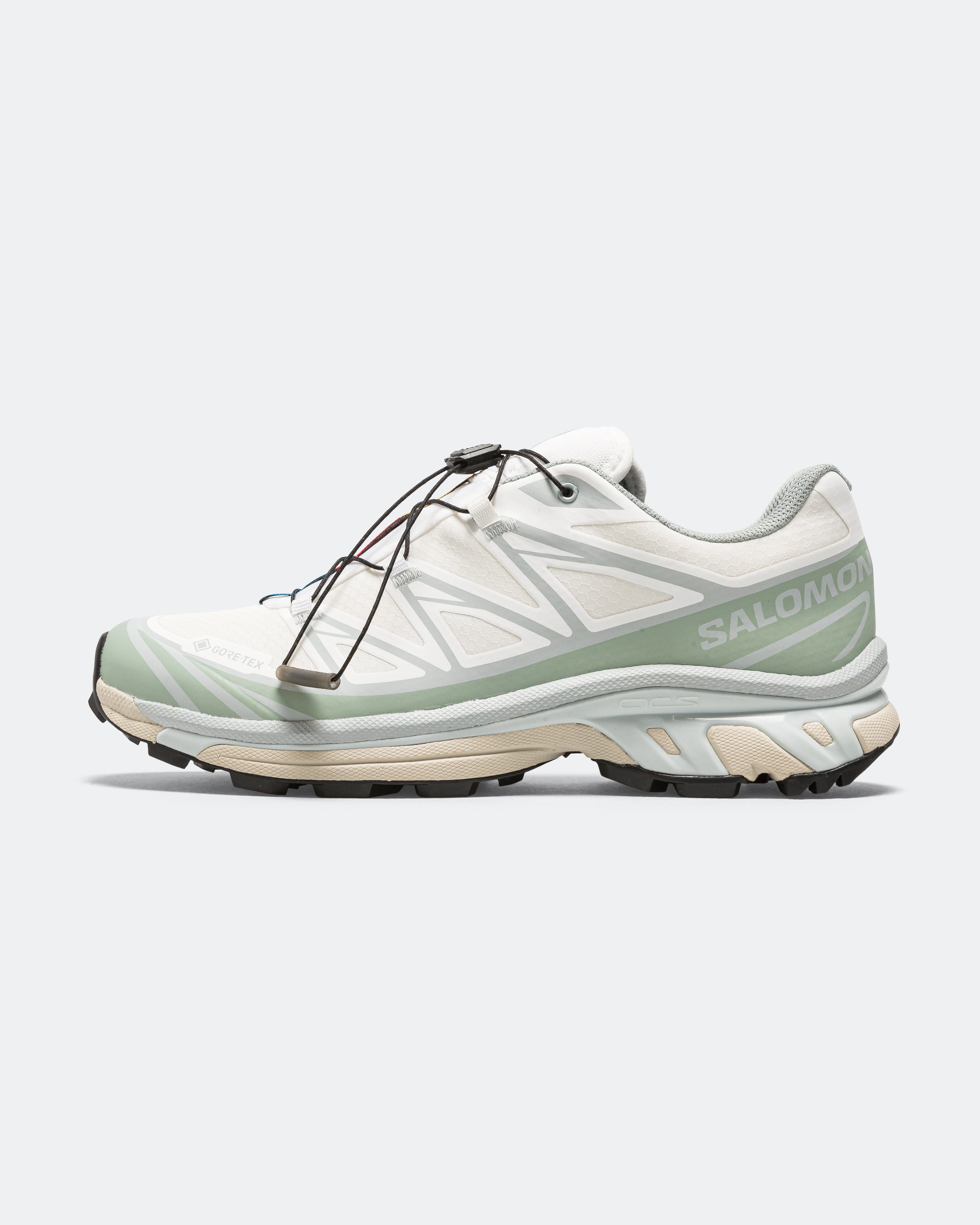 Salomon XT - 6 GORE - TEX - White/Green Milieu - Ice Flow