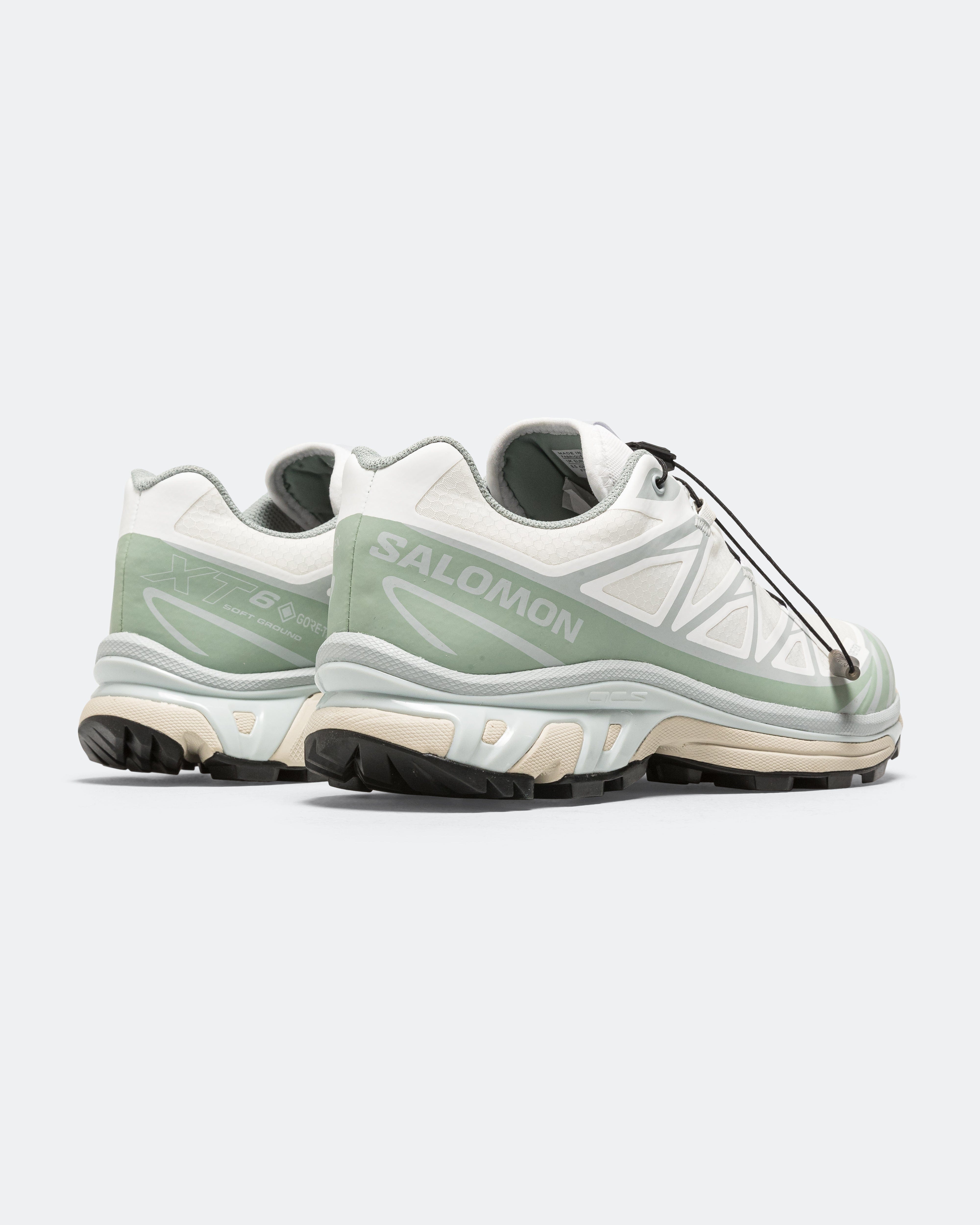Salomon XT - 6 GORE - TEX - White/Green Milieu - Ice Flow