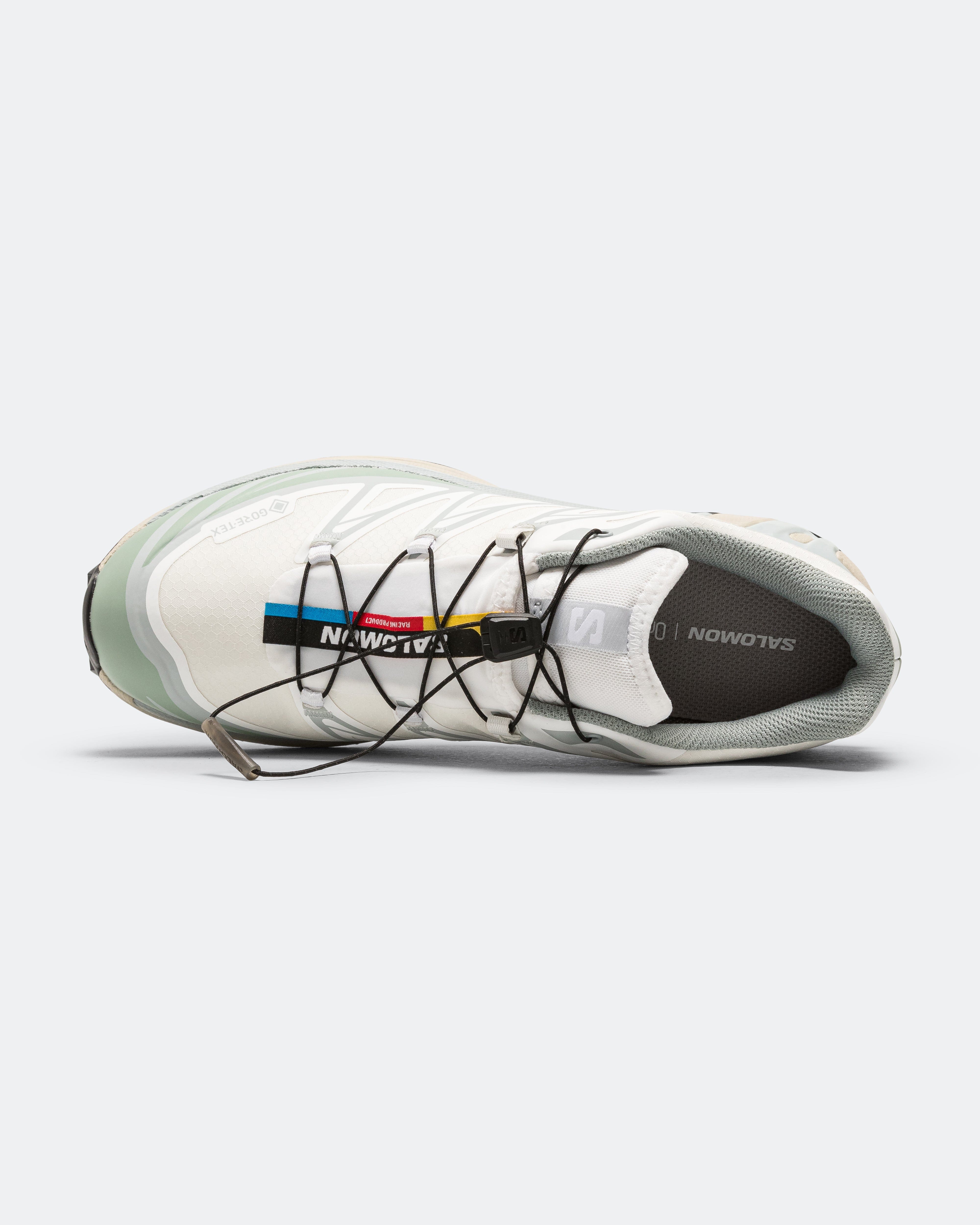 Salomon XT - 6 GORE - TEX - White/Green Milieu - Ice Flow