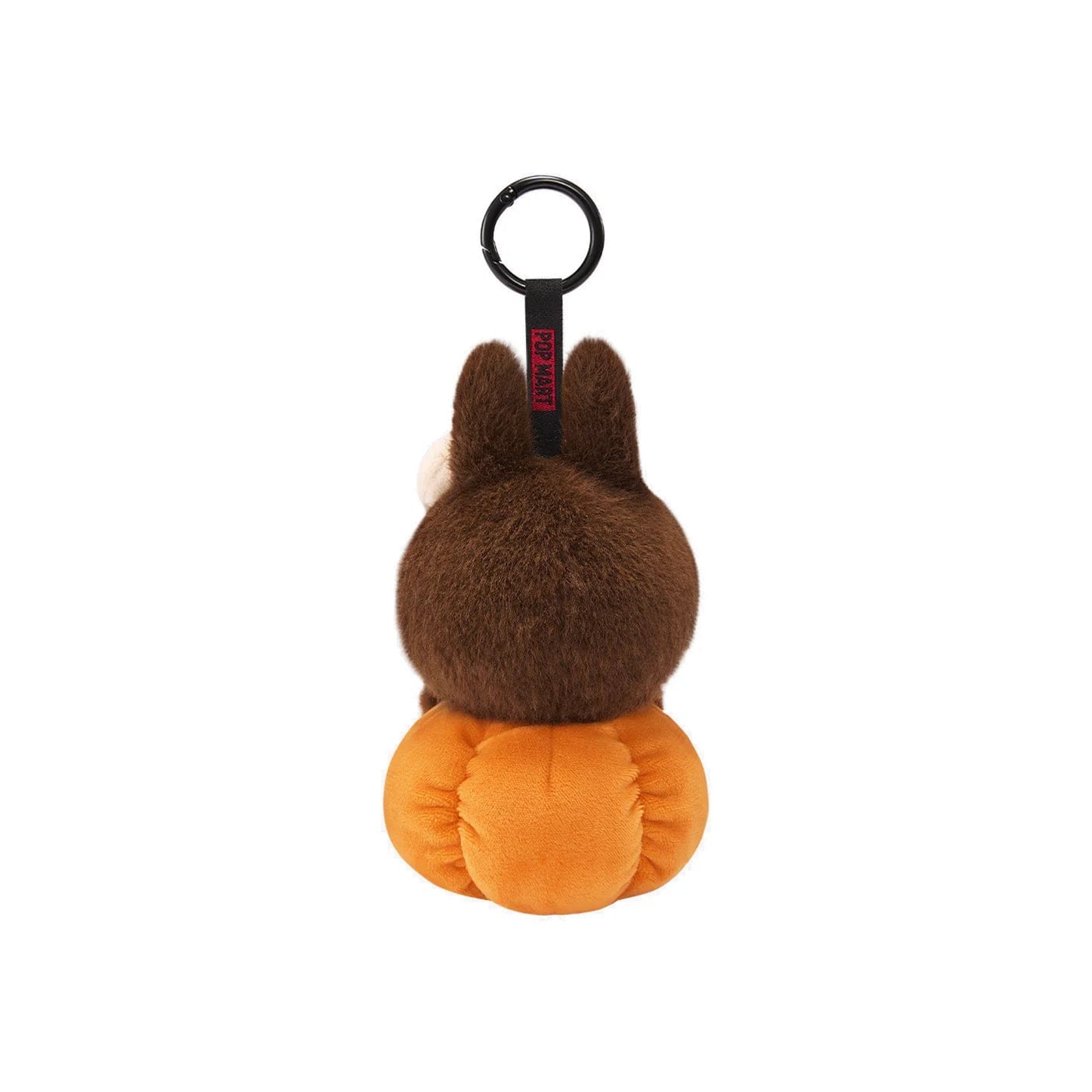 Pop Mart Labubu Happy Halloween Party Series - Sitting Pumpkin Vinyl Plush Pendant (Unsealed)