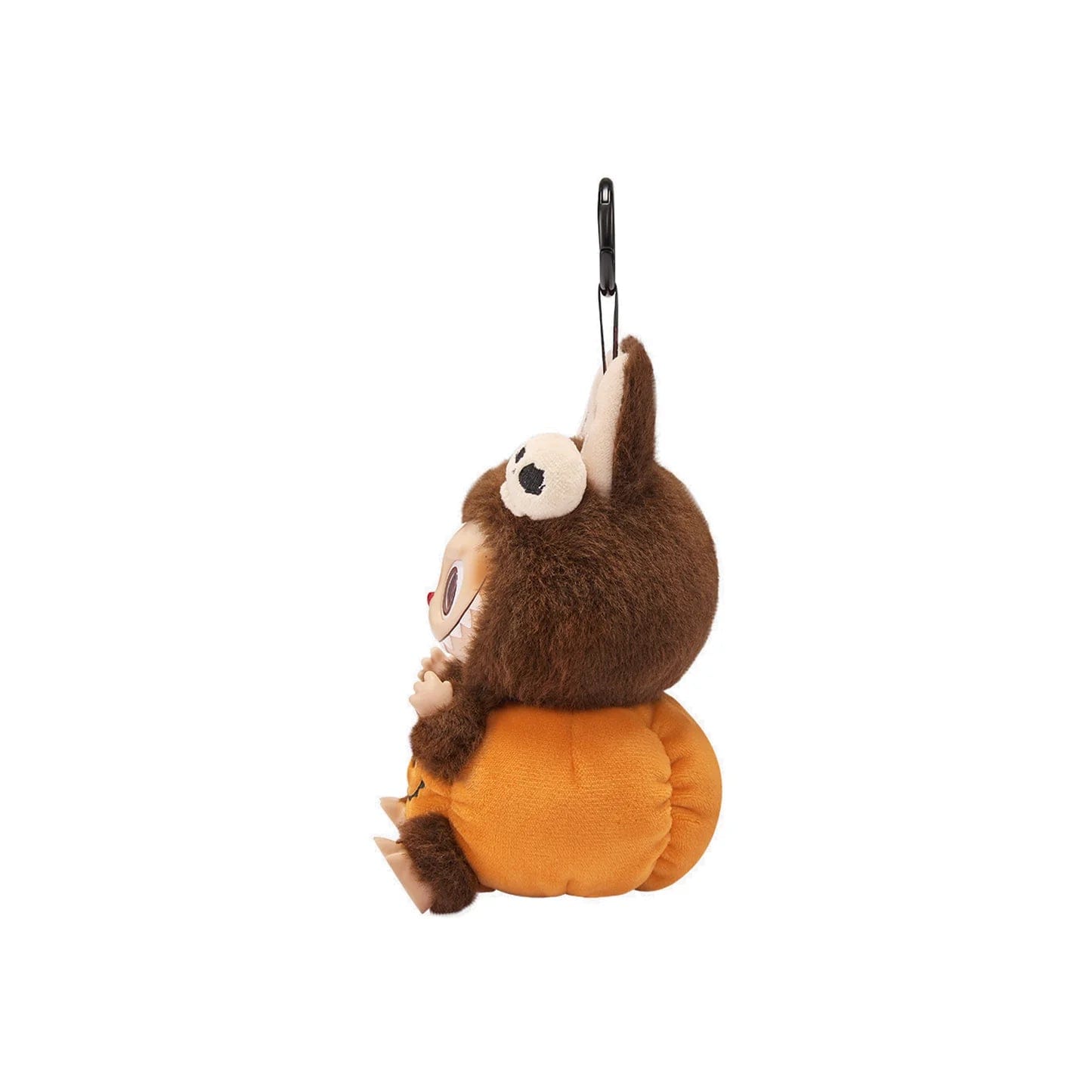 Pop Mart Labubu Happy Halloween Party Series - Sitting Pumpkin Vinyl Plush Pendant (Unsealed)