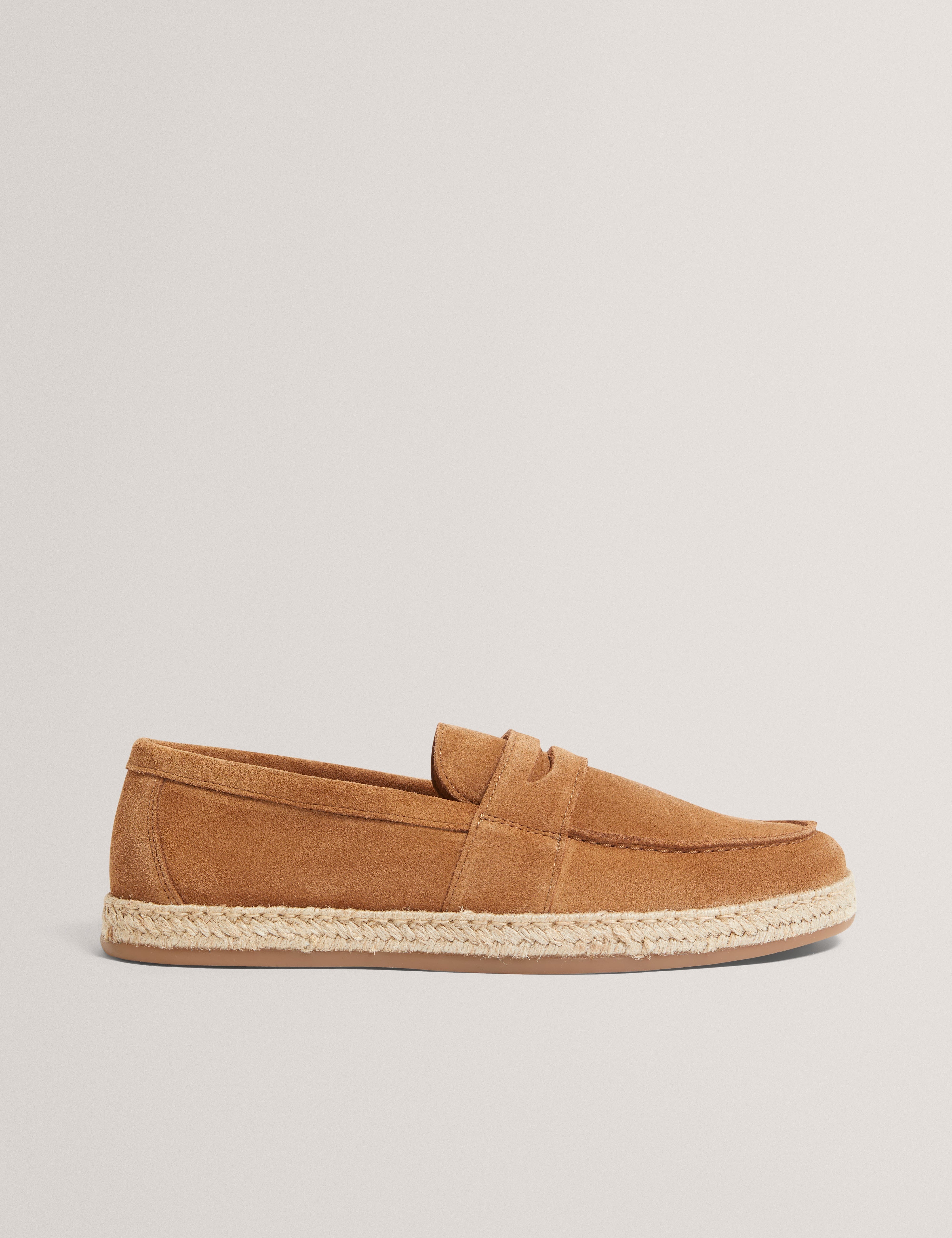 Ted Baker Brunelo Suede Espadrille Loafer Stone