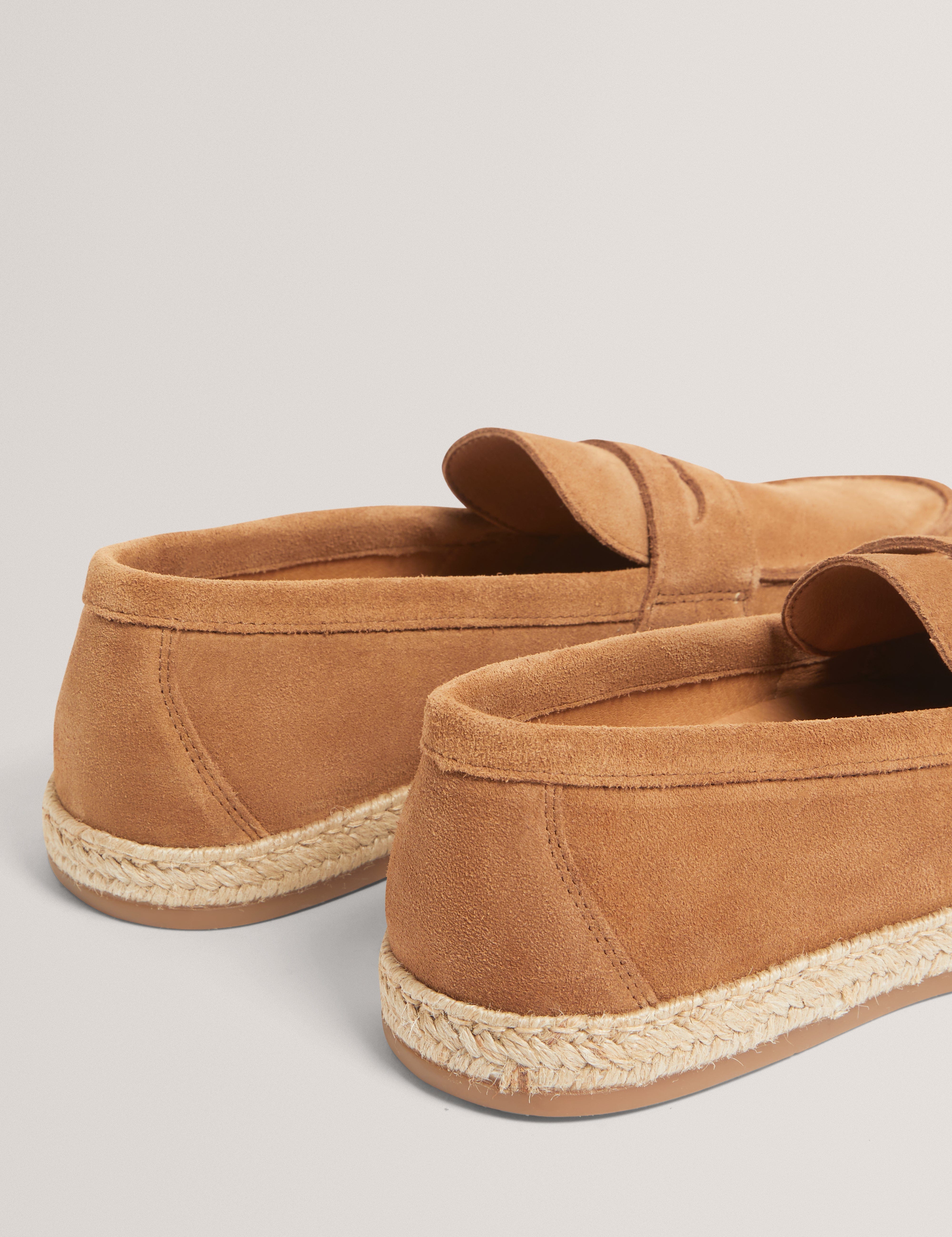 Ted Baker Brunelo Suede Espadrille Loafer Stone