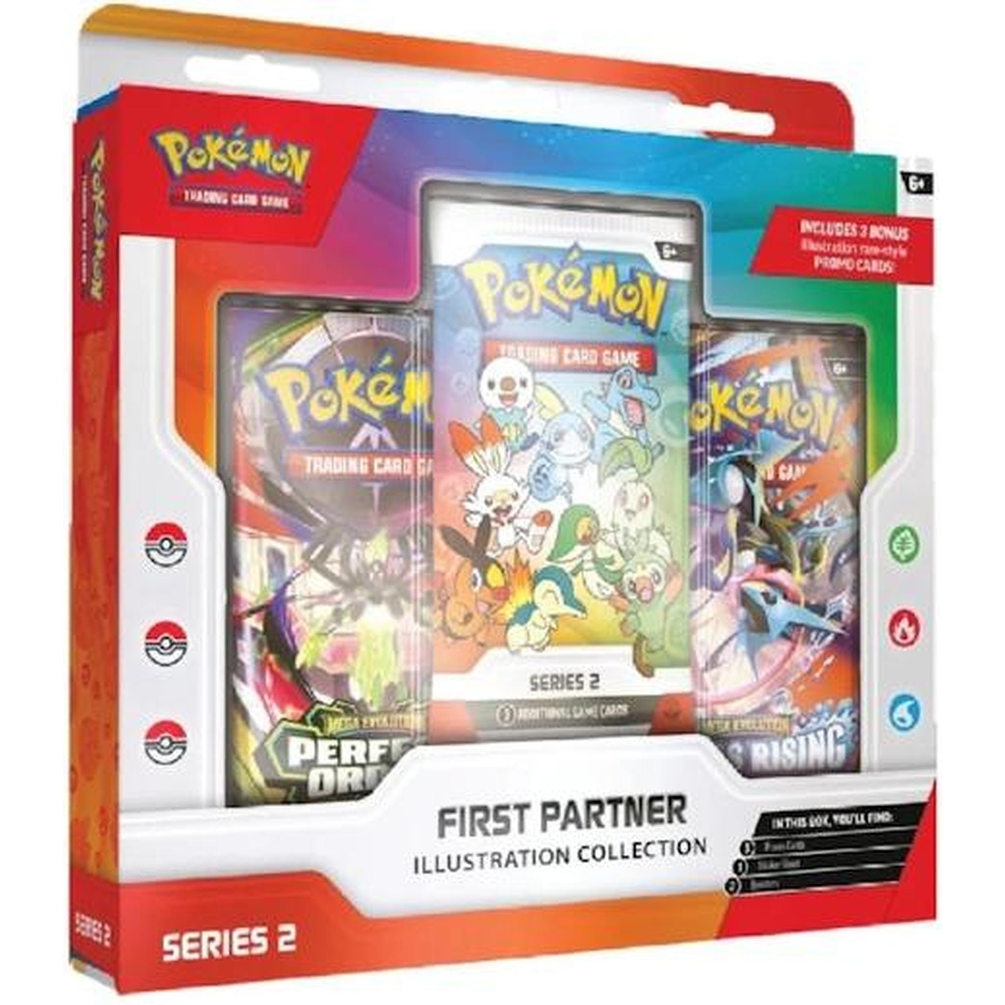 Pokemon 2026 Pokémon Mega Evolution First Partner Illustration Collection Series 2