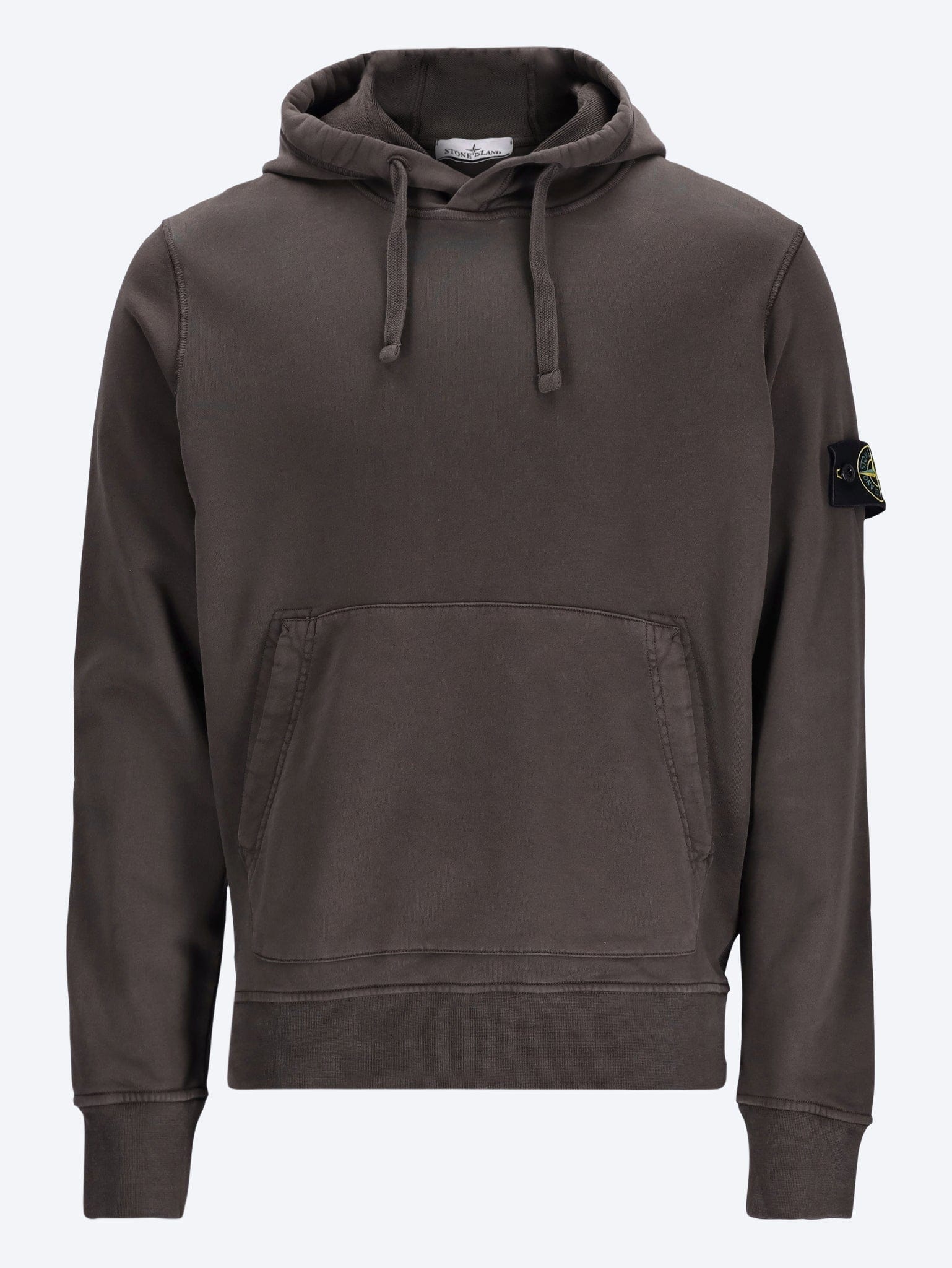 Stone Island Organic cotton fleece hoodie